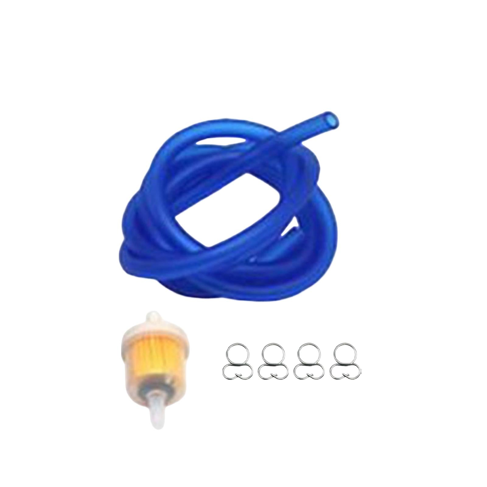 Fuel Switch Valve Hose Line Easy Installation Accessories for Go Karts Blue