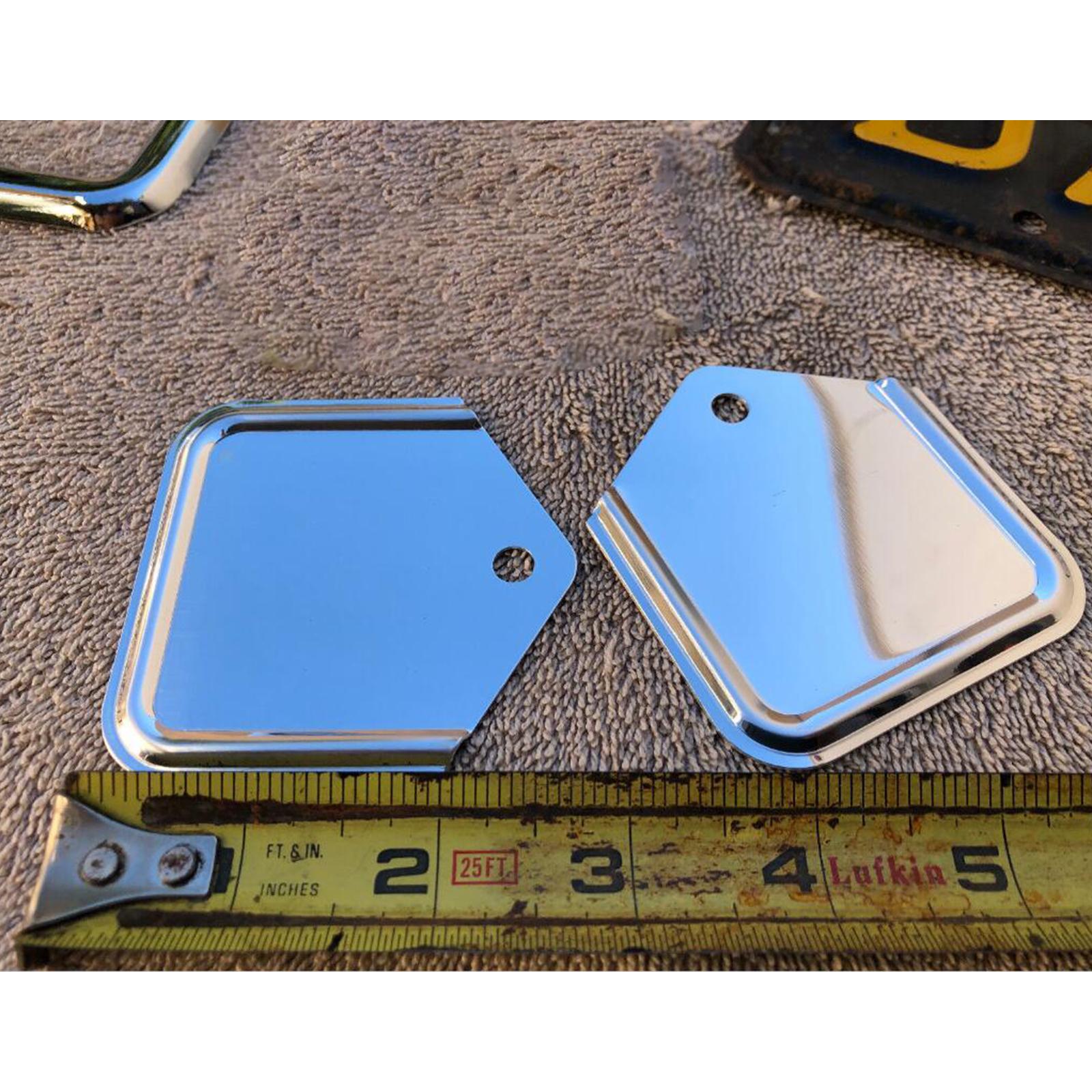 2x Motorcycle License Plate Mount Holder Modified Mounting Parts Assembly