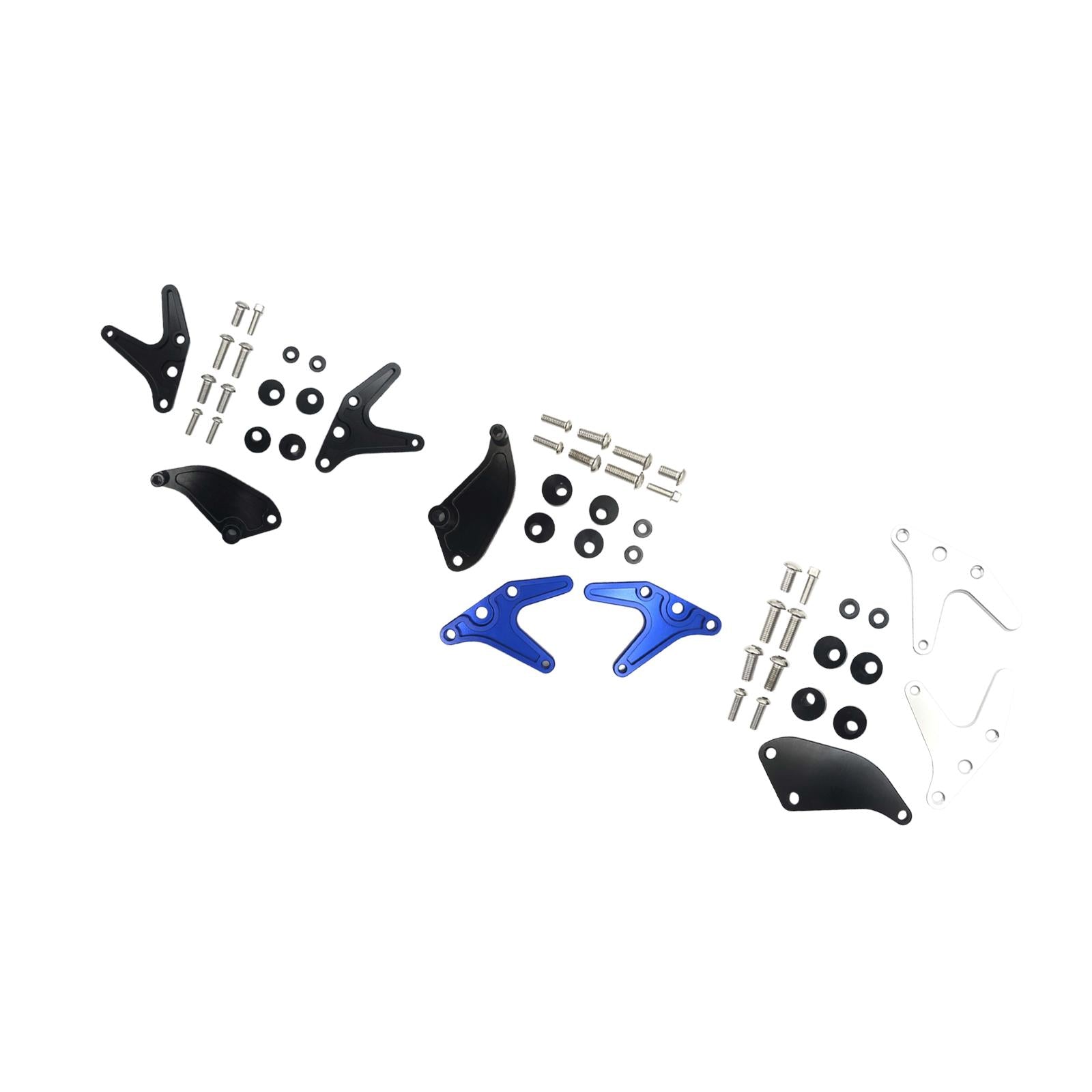 Motorcycle Rear Stand Pick up Hook Set for Yamaha Yzf-R7 Parts Premium Black