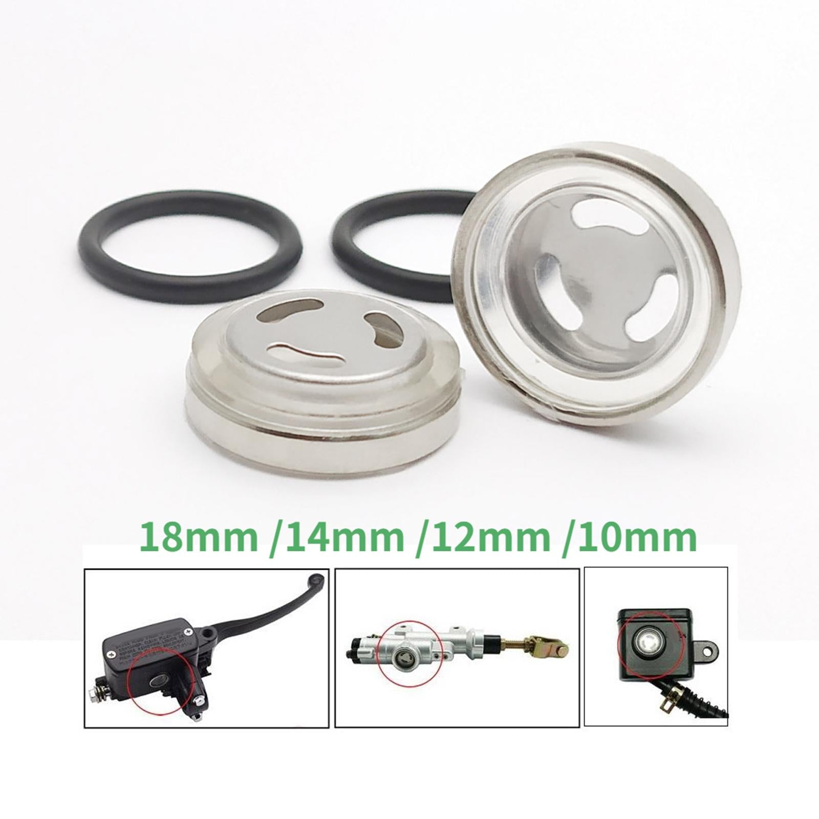 4xOil Pump Sight Glass Universal Gasket Repair Parts for Motorcycle 18mm