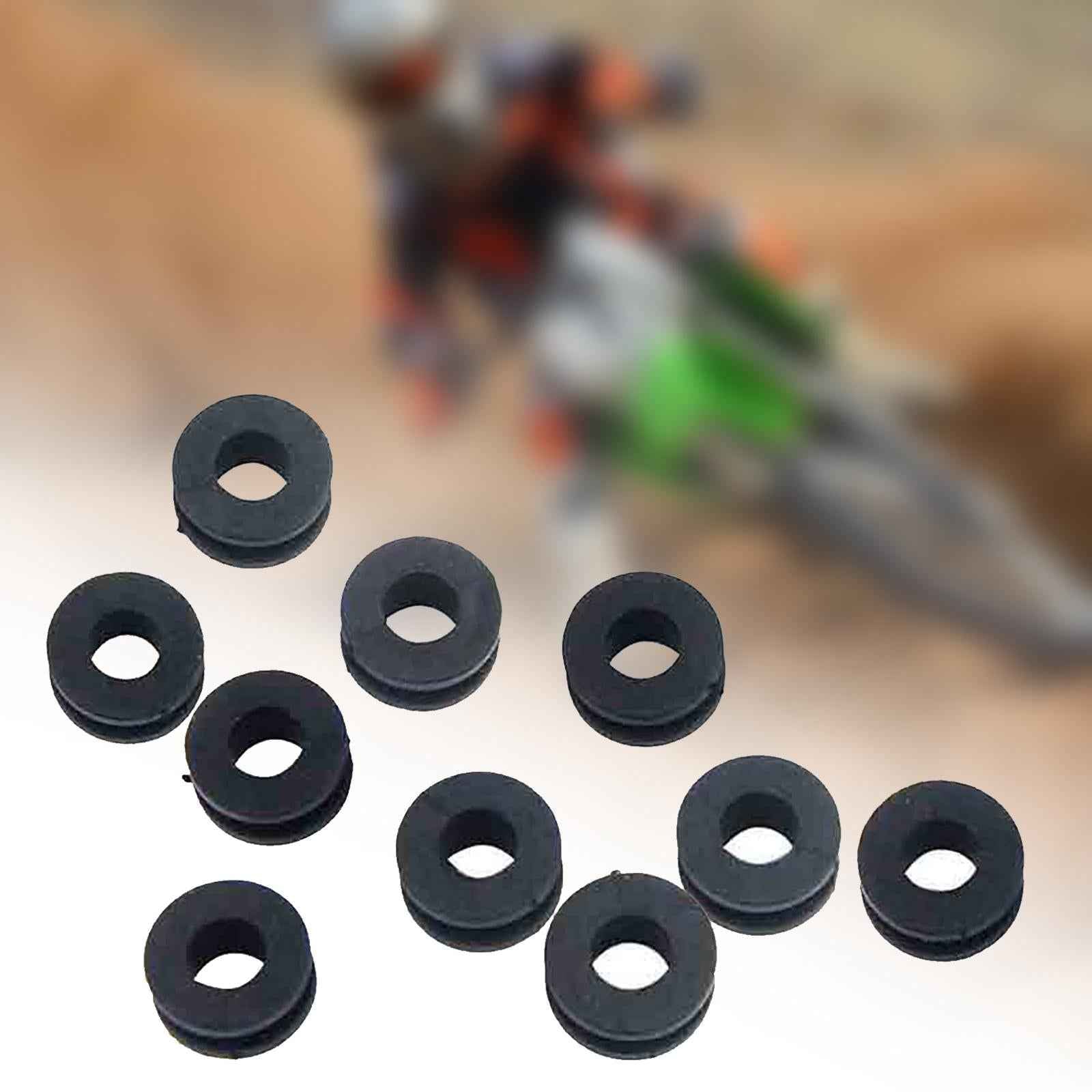 10x Universal Rear Shock Absorber Bushing Durable Motorcycle Parts