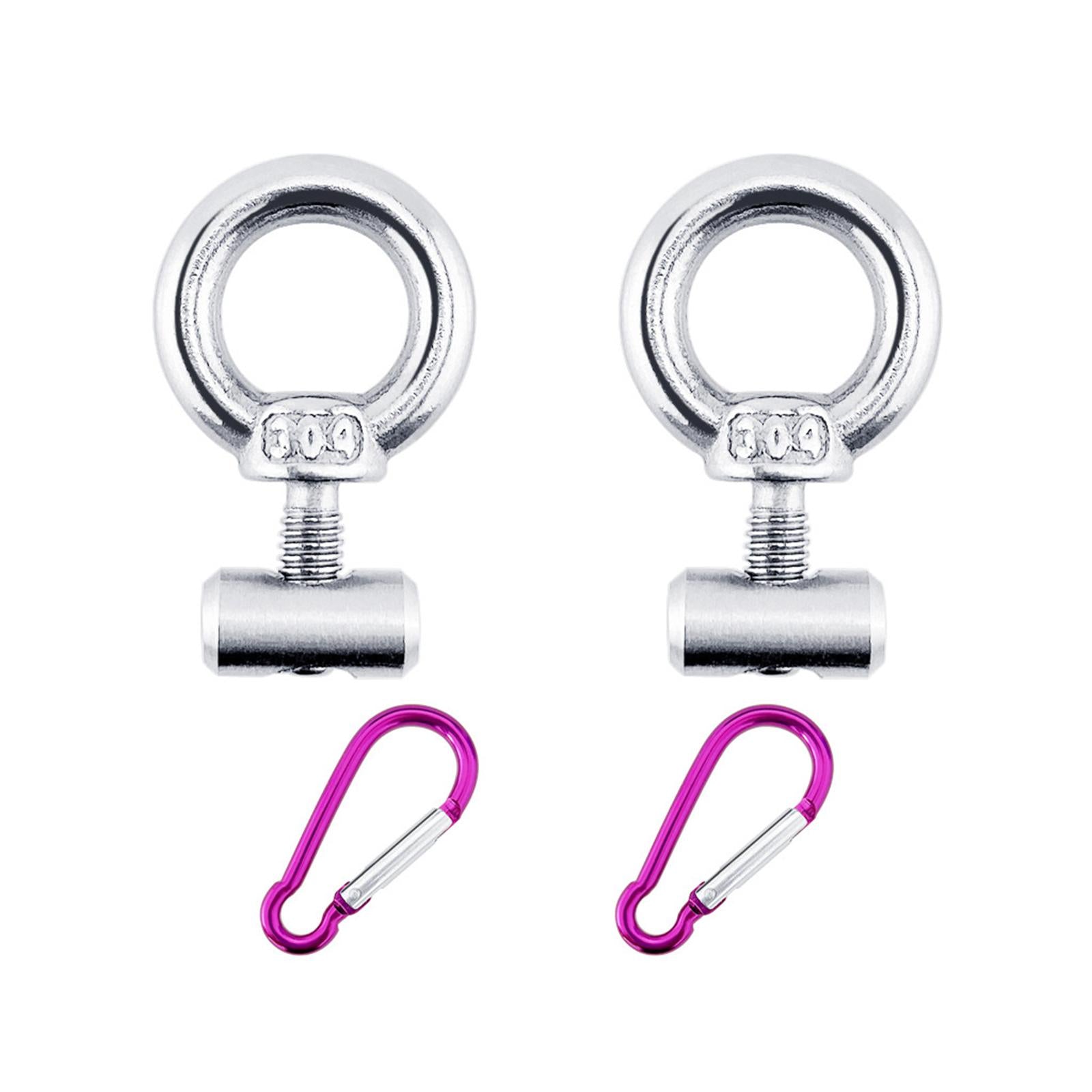 M4 Lifting Eye Nuts Track Mount Carabiners Clips for Awning Rail RV
