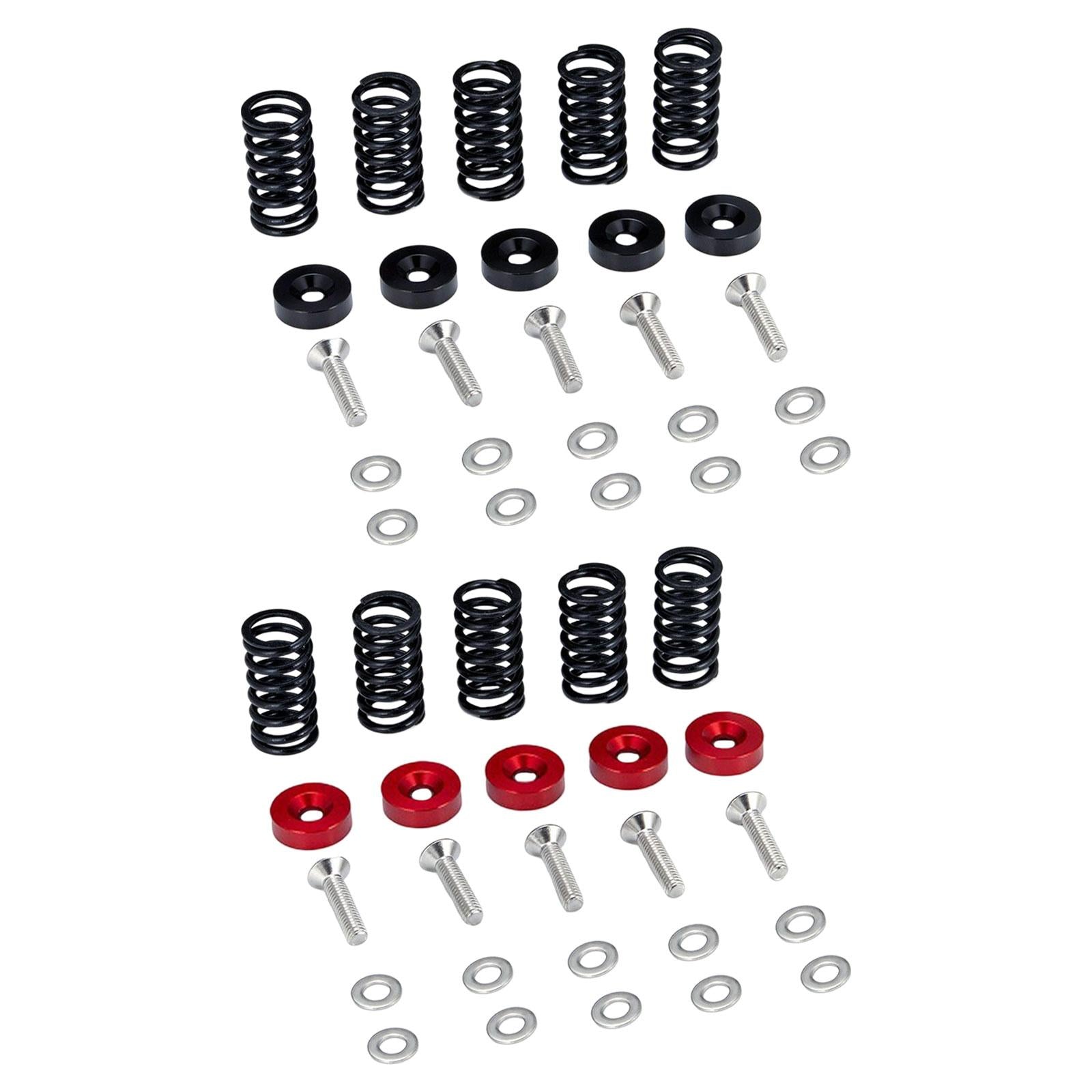 Reinforced Clutch Spring Screw Set Motorcycle Parts for Honda Crf250L Black