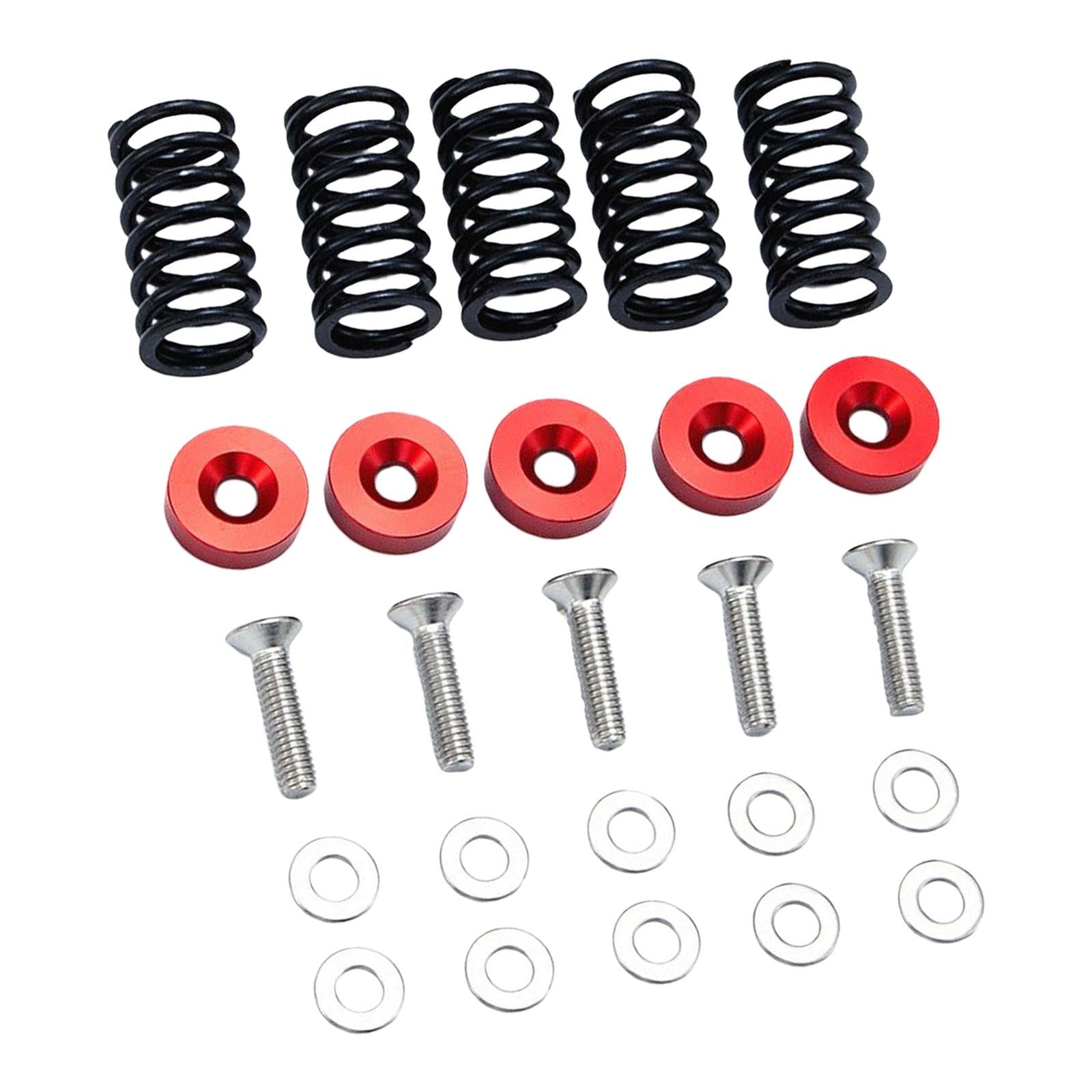 Reinforced Clutch Spring Screw Set Motorcycle Parts for Honda Crf250L Red