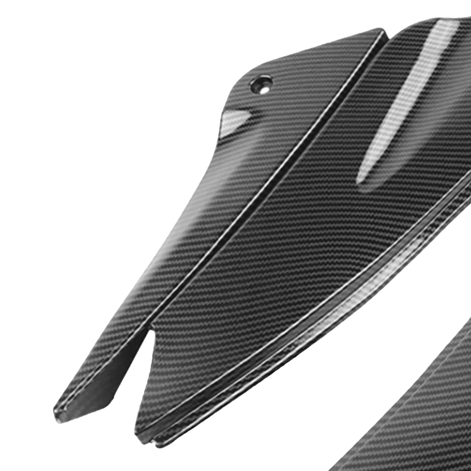 2x Motorcycle Gas Tank Side Cover Panel Fairing for Kawasaki ZX6R