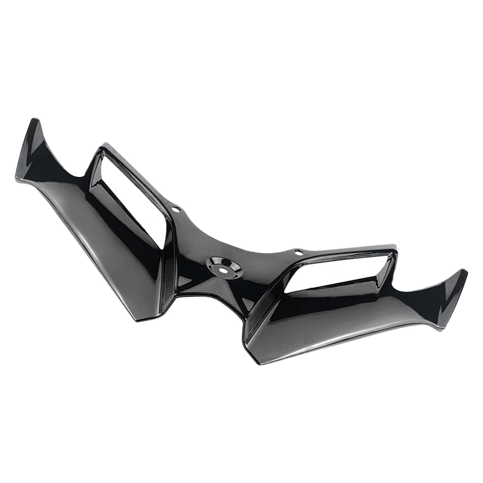 Motorcycle Front Fairing Winglet Aerodynamic Wing Cover for Yamaha nmax125 Black