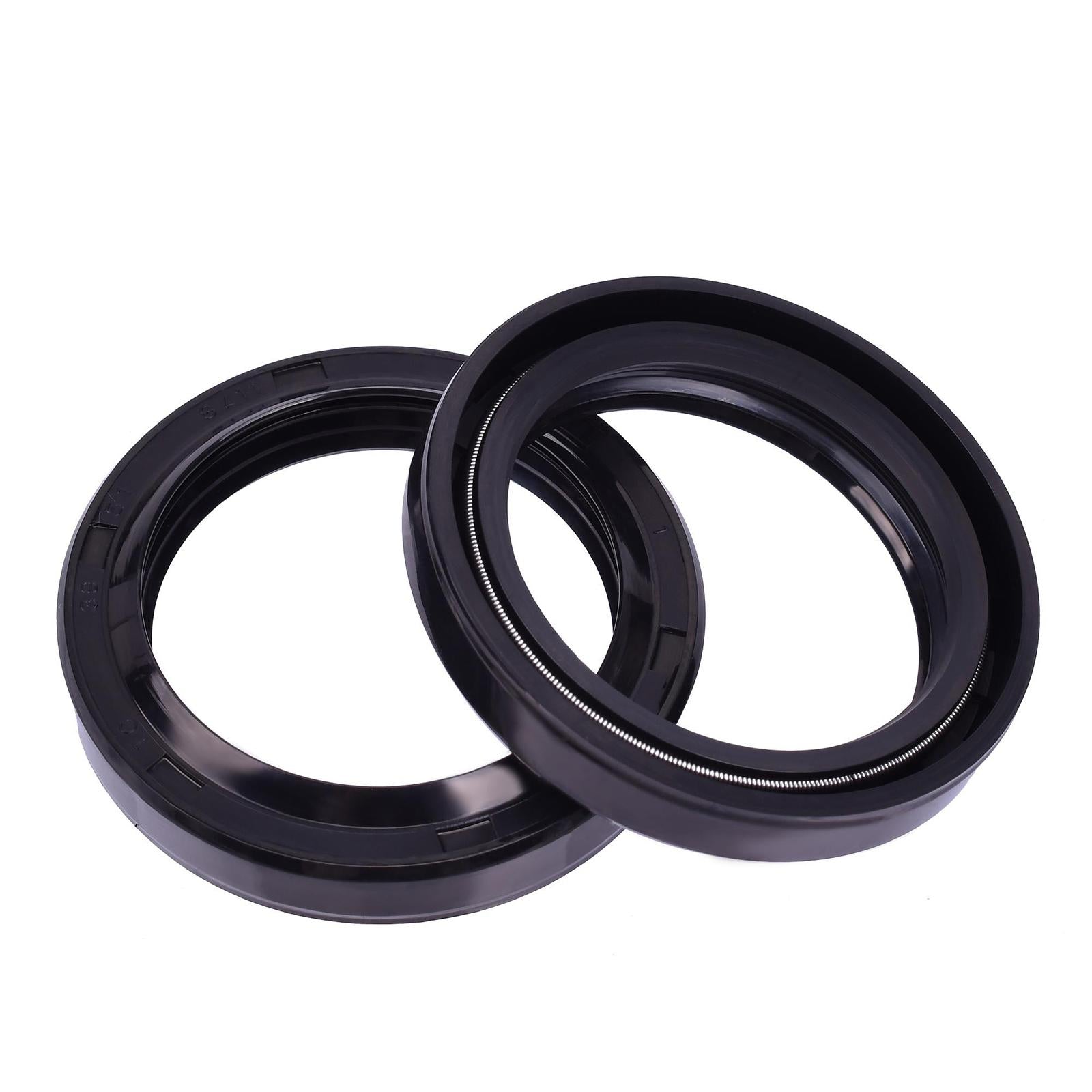 4xFork Oil Seal and Dust Seal Kit Oil Resistance for Honda VT600CD Vlx400
