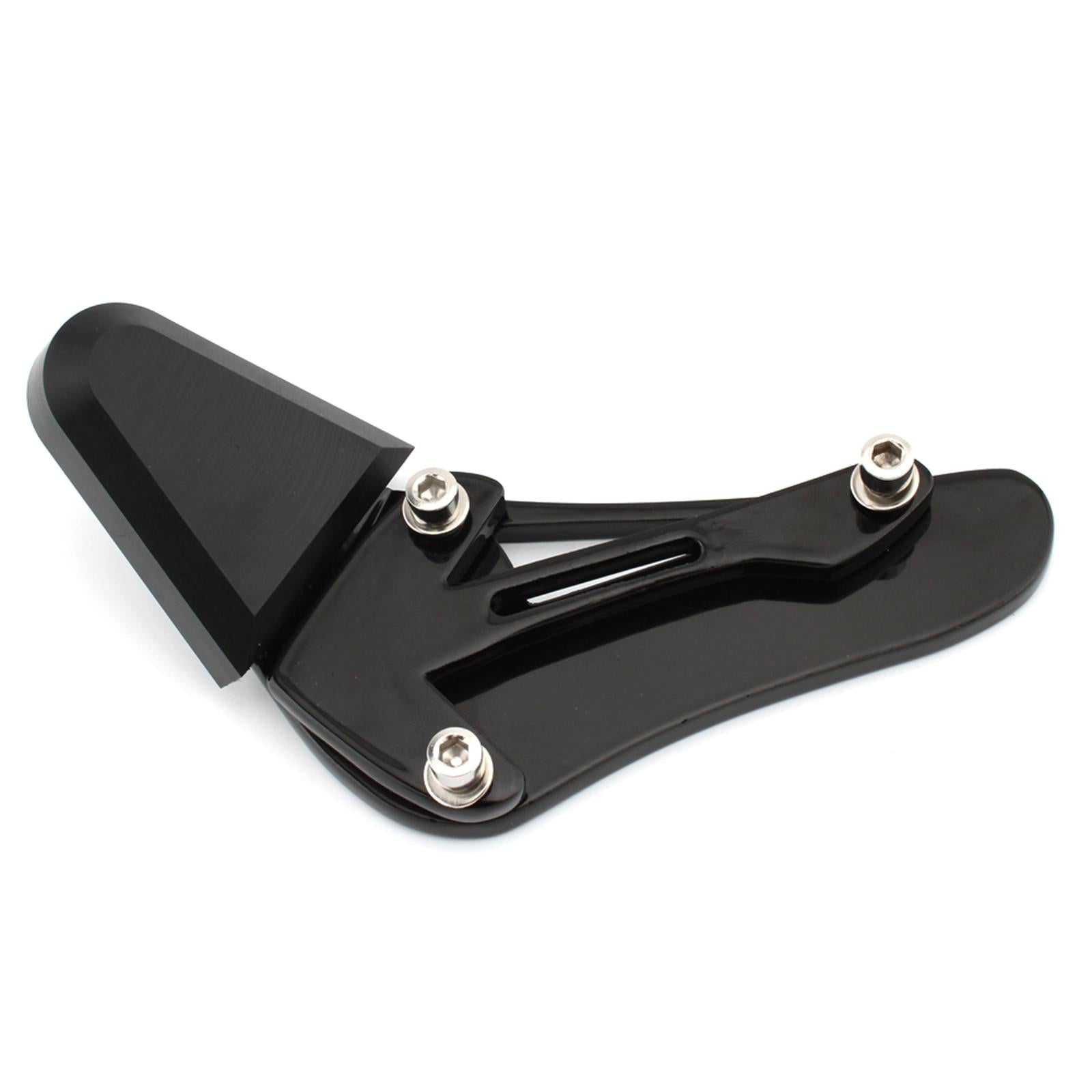 Motorcycle Kickstand Pad Support Side Stand Plate  for BMW R18 Black 