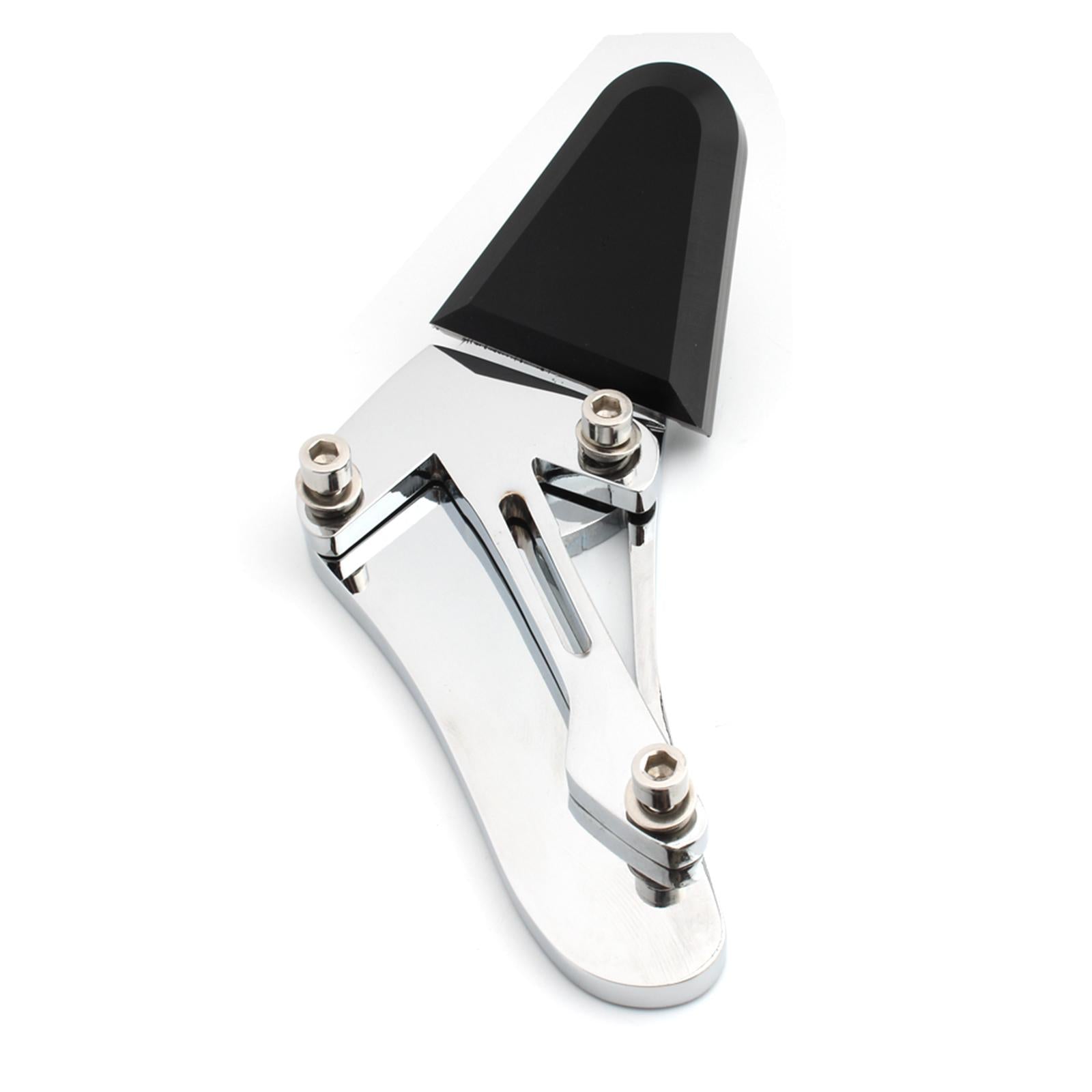 Motorcycle Kickstand Pad Support Side Stand Plate  for BMW R18 Argent