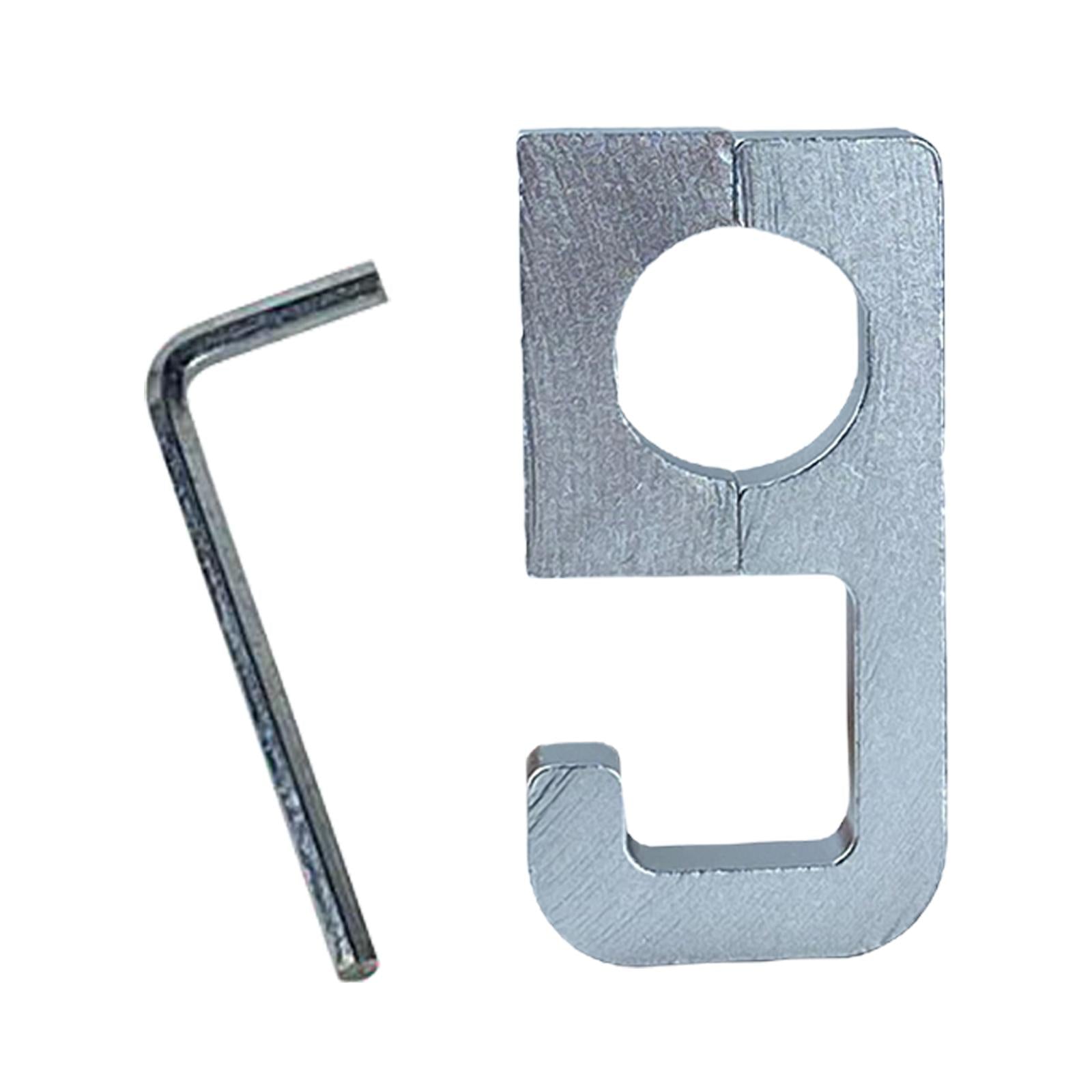 Motorcycle Hook for Bottles Bags Easy Installation Waterproof Handlebar Hook argent