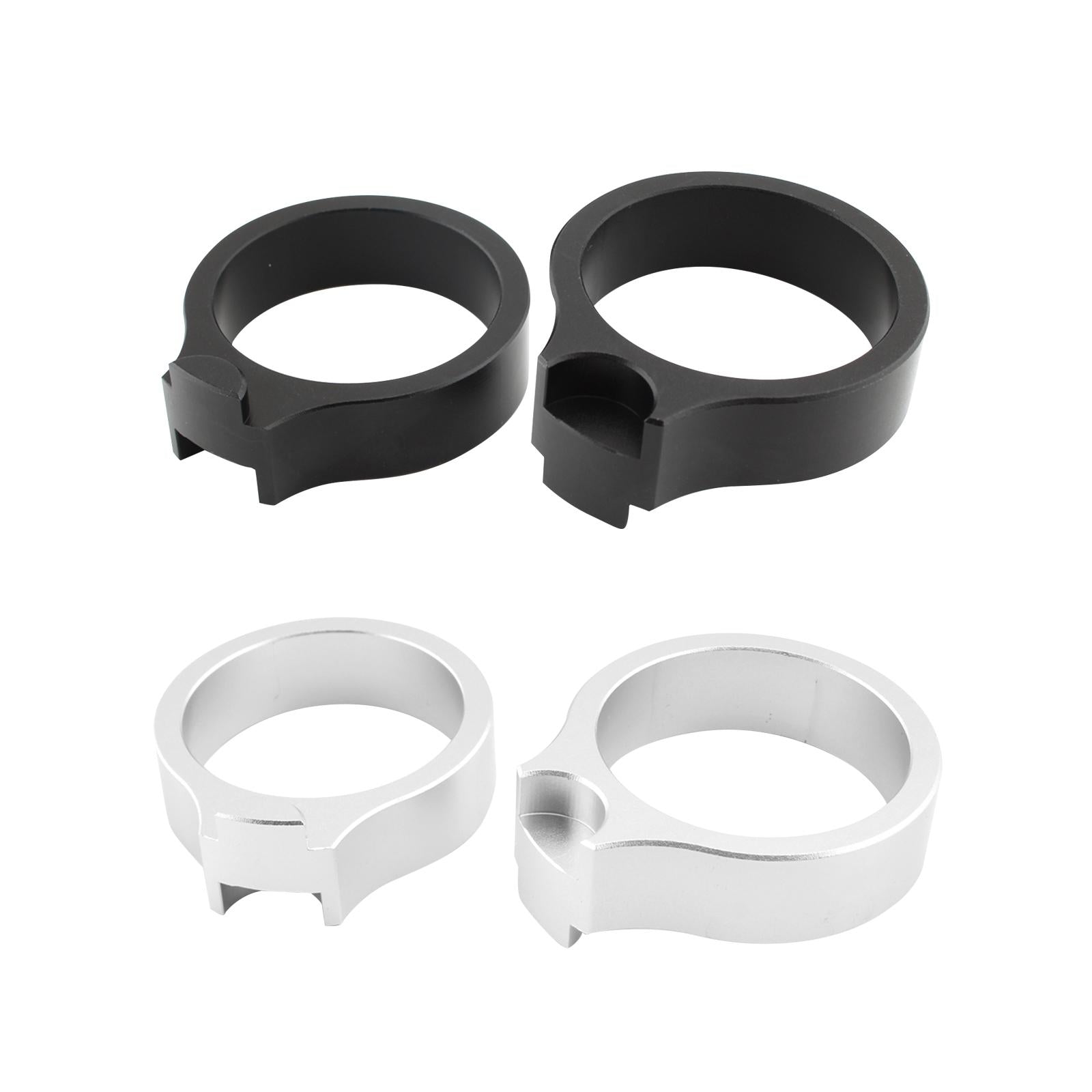 2x Motorcycle Handlebar Risers Assembly for Honda VFR800 43mm CBR1100XX Black