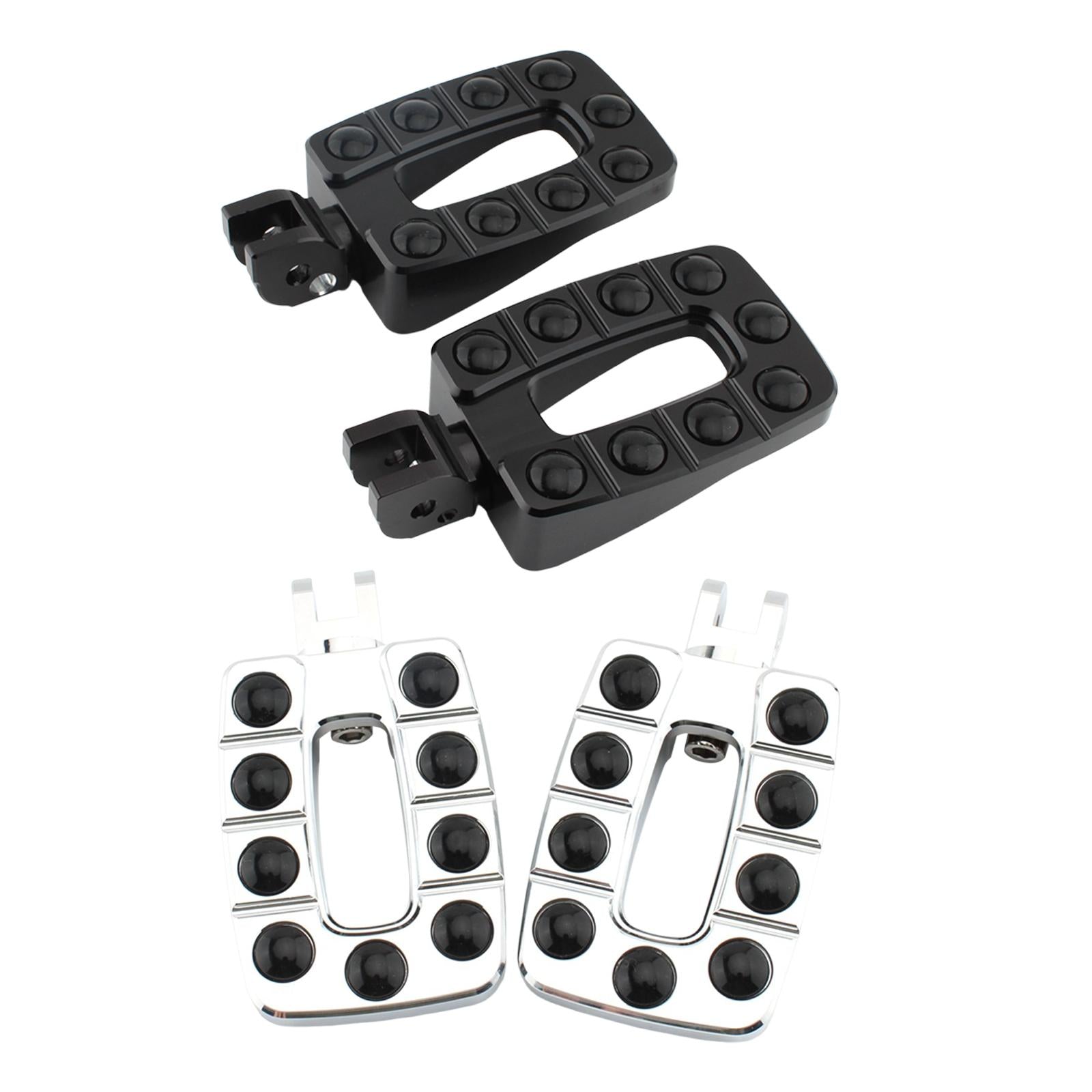 Motorcycle Foot Pegs Spare Parts Foot Pedals Rests for Ducati Scrambler Black