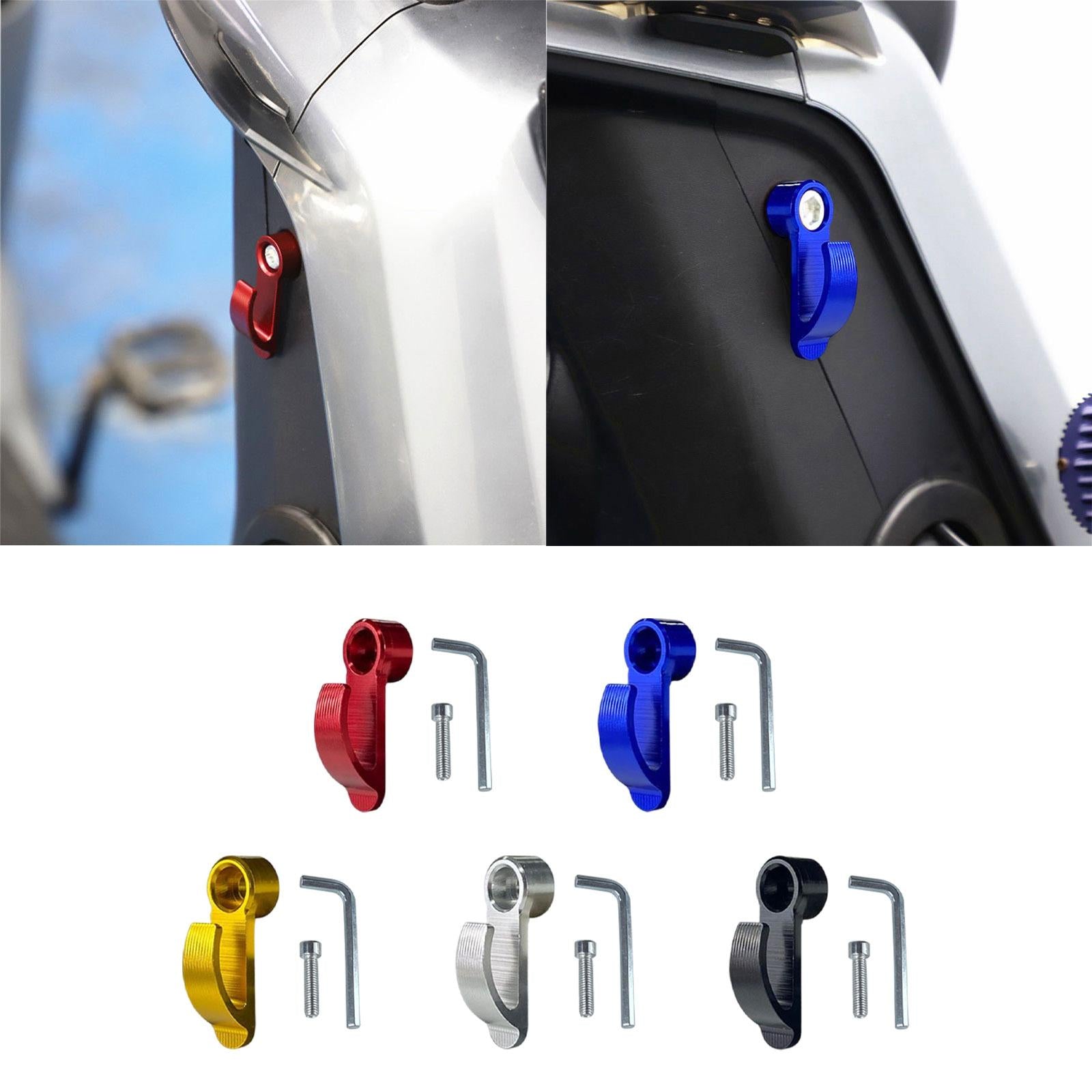 Motorcycle Bike Hook Spare Parts for Bottles Bags Handlebar for Bottles red