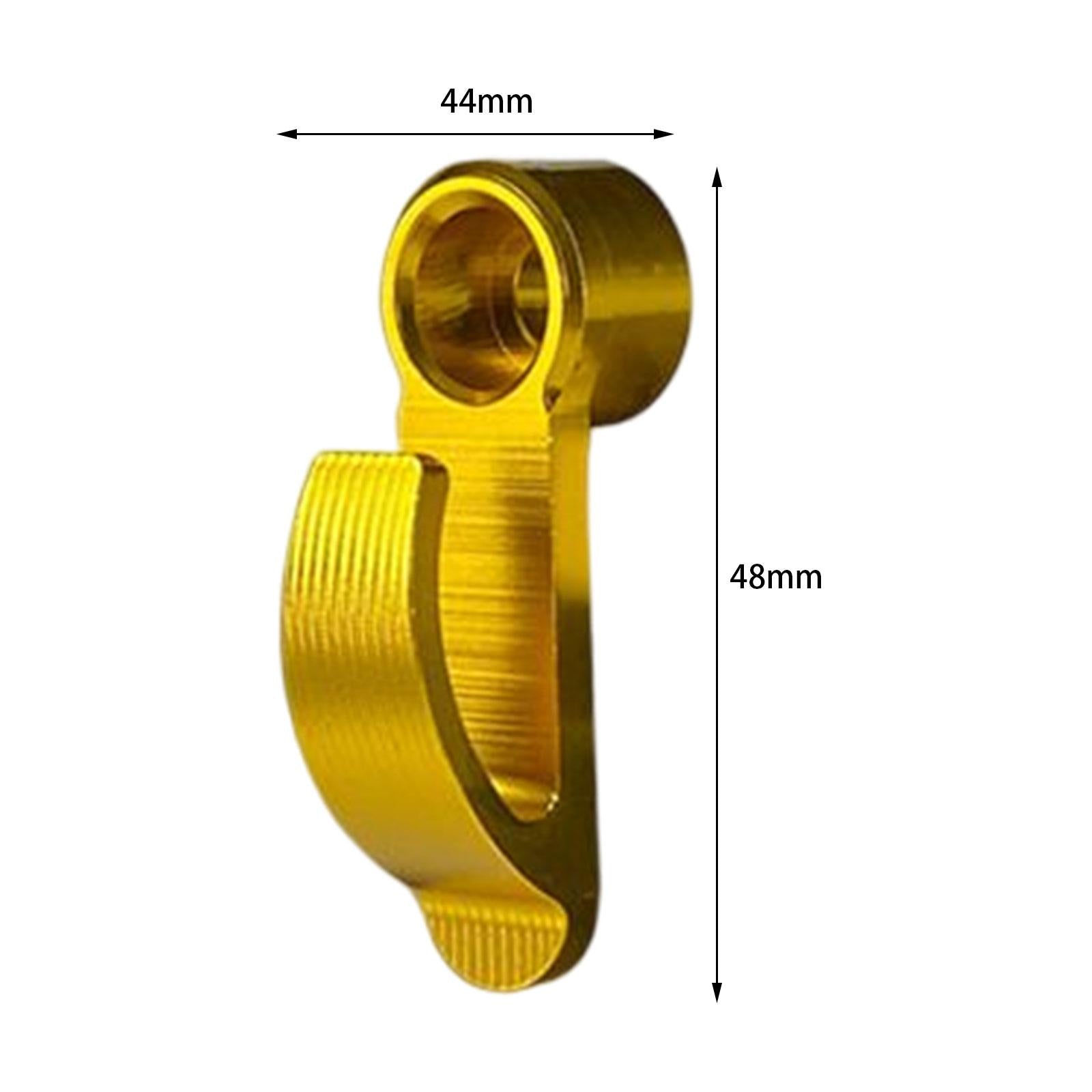 Motorcycle Bike Hook Spare Parts for Bottles Bags Handlebar for Bottles gold