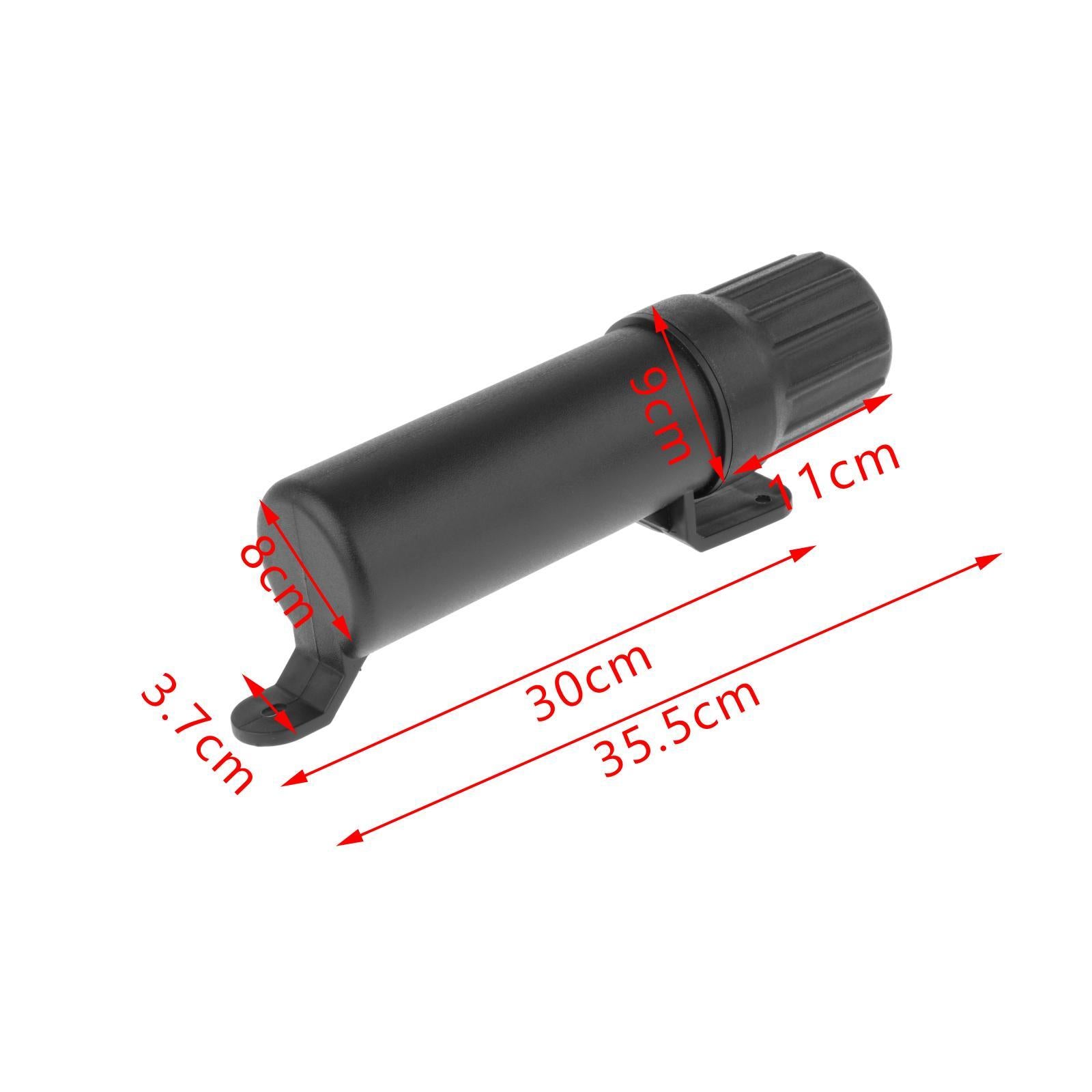 Motorcycle Tool Tube Easy to Install Accessory Gloves Raincoat Storage Box 2x Small no Lock