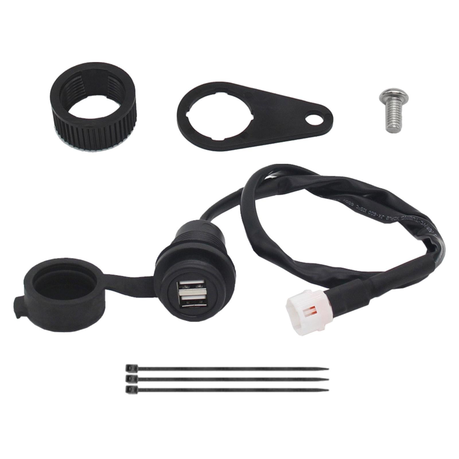 Motorcycle USB Charger Socket for Yamaha FZ-07 Tracer 700 Tracer 900 GT