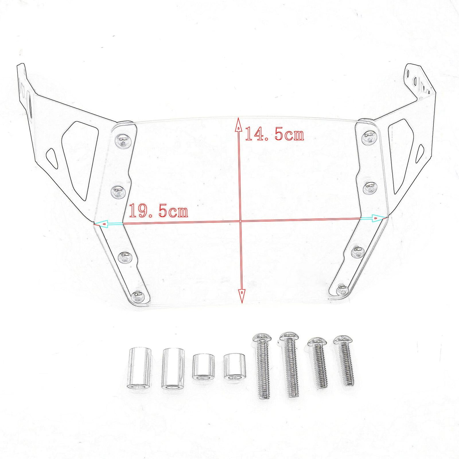 Motorcycle Headlight Guard Cover Headlight Grille Guard for Suzuki 1050