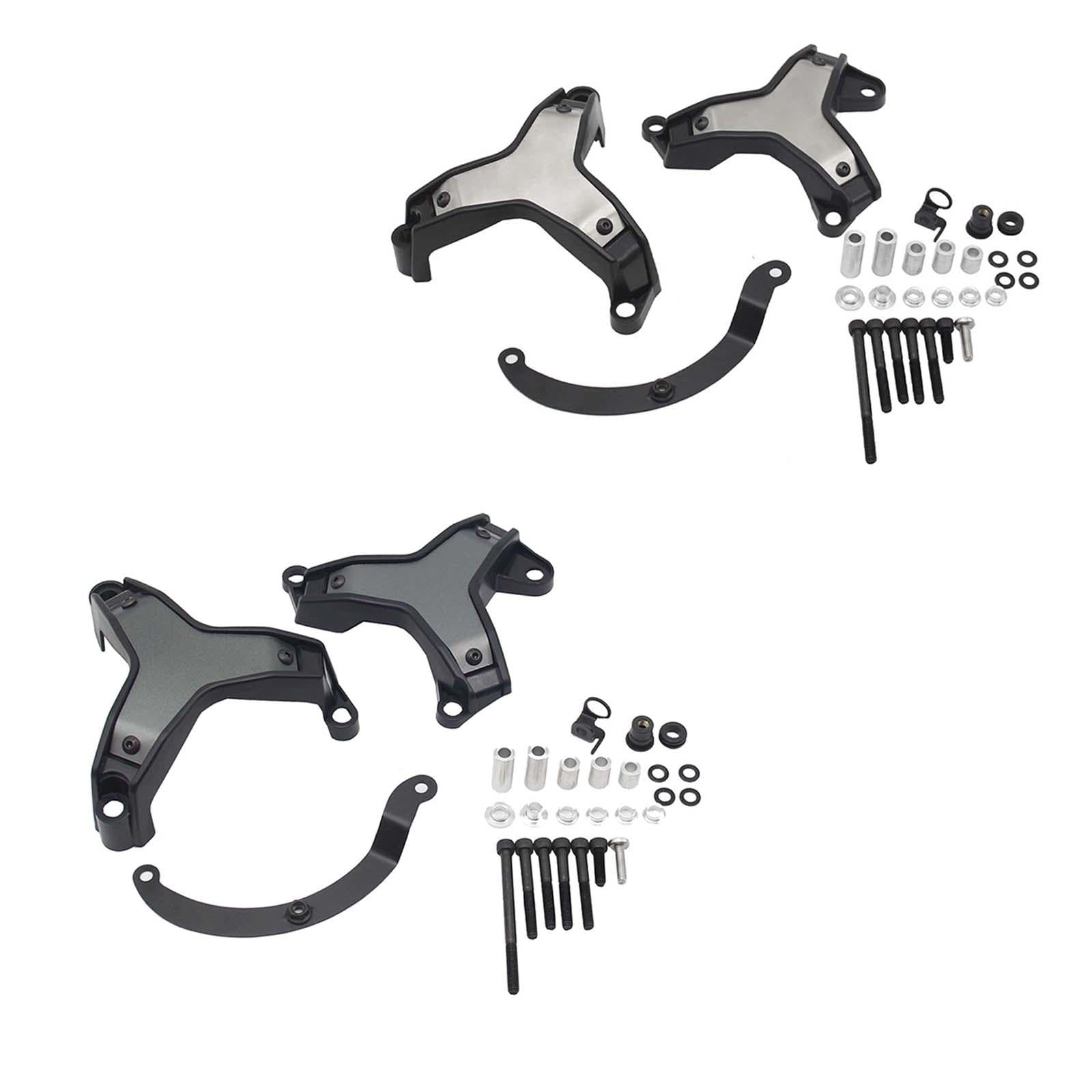 Motorcycle Engine Protectors Decoration Anti Crash Pad for Yamaha MT-09 Black