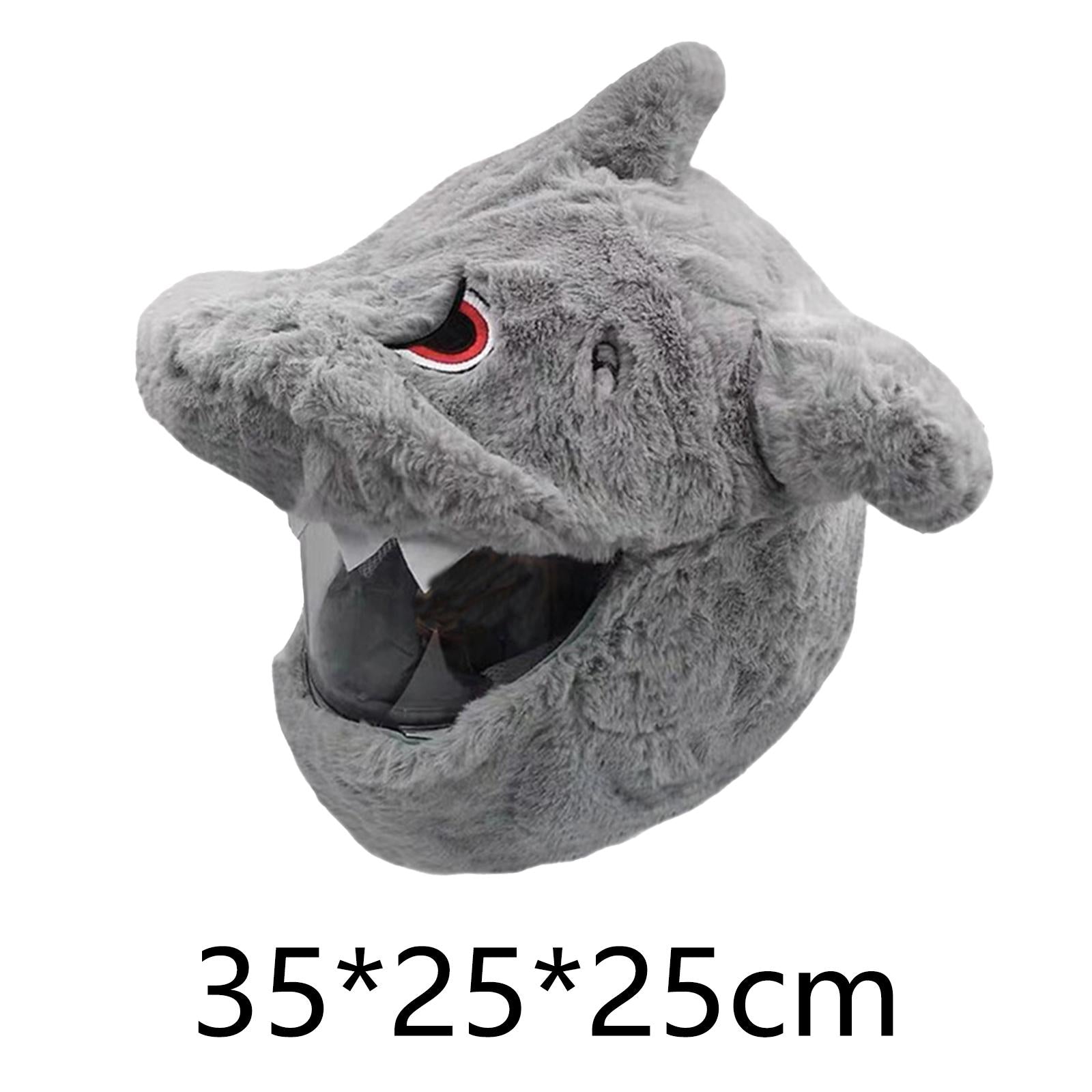Motorbike Helmet Cover Cute Furry Helmet Cover for Adults