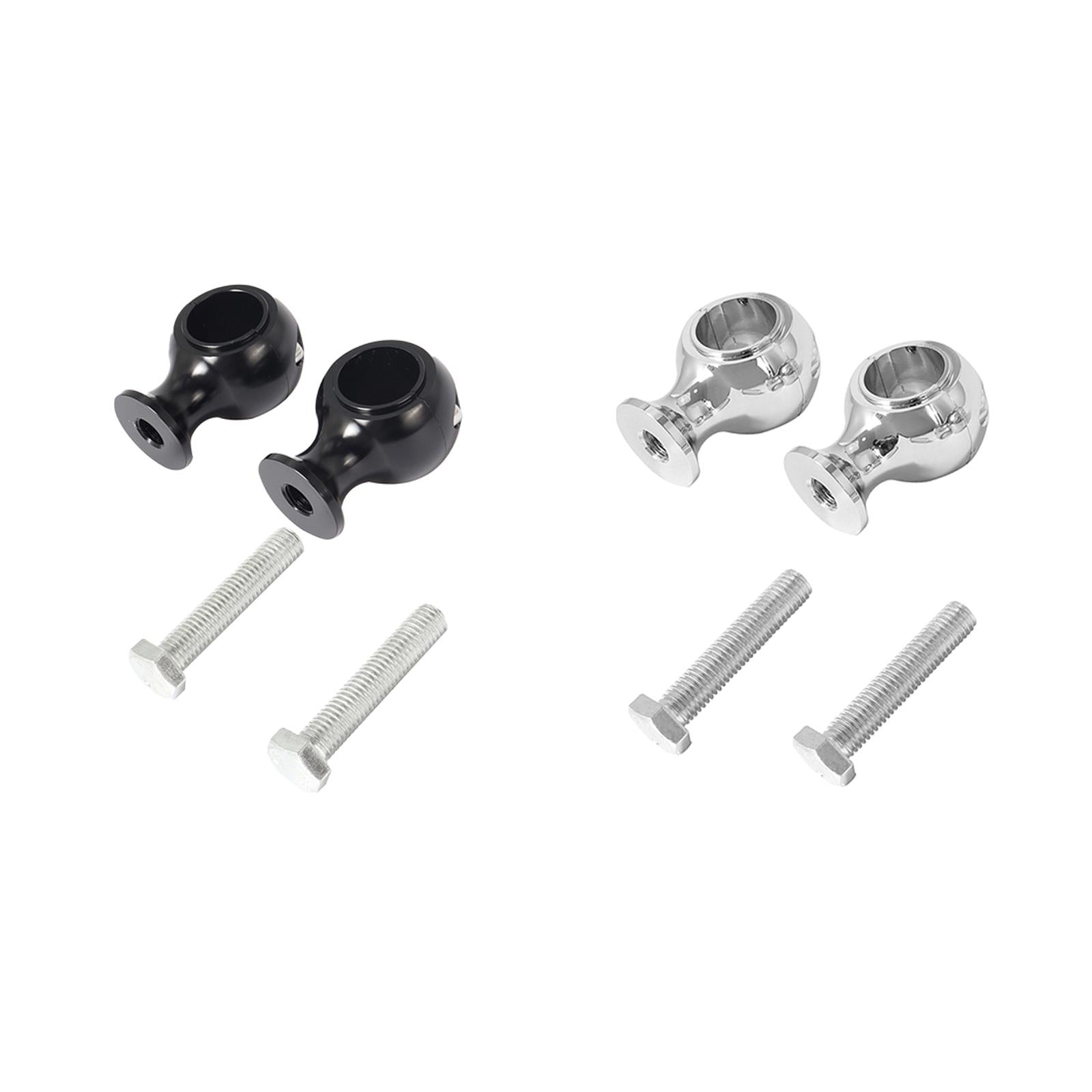 Motorcycle Handlebar Risers 25mm Replace Harley Other Handlebar Black