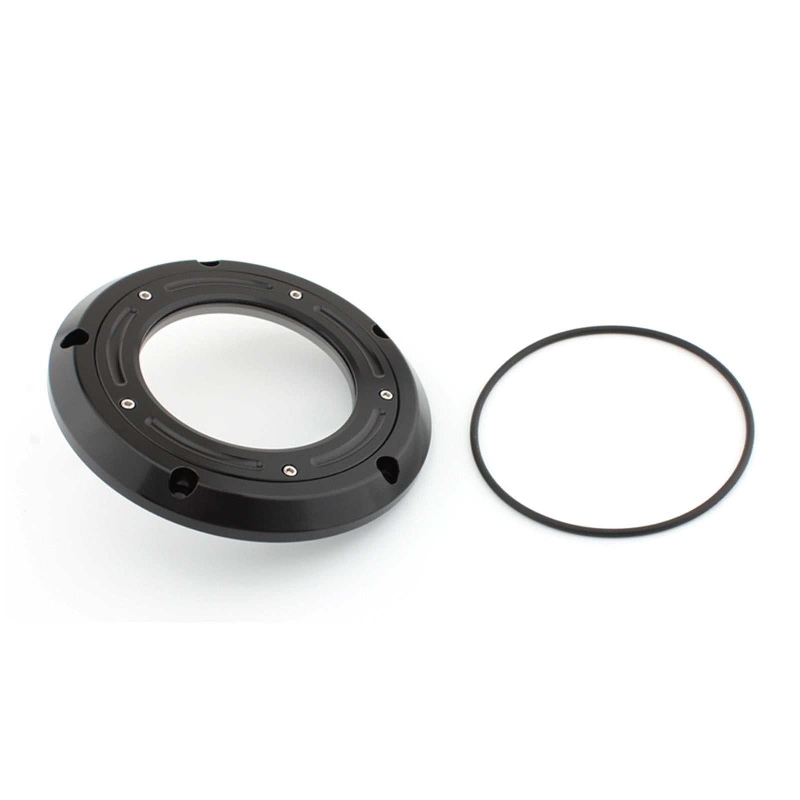 Clutch Derby Cover Accessories for Harley-davidson Fxd Dyna Super Glide Black