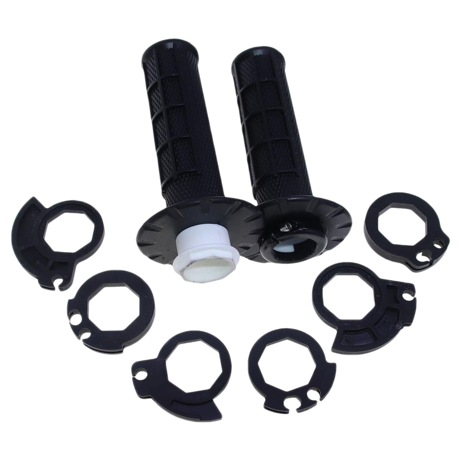 Universal Motorcycle Handlebar Hand Grips 7/8" 22mm Durable Motorcycle Grips