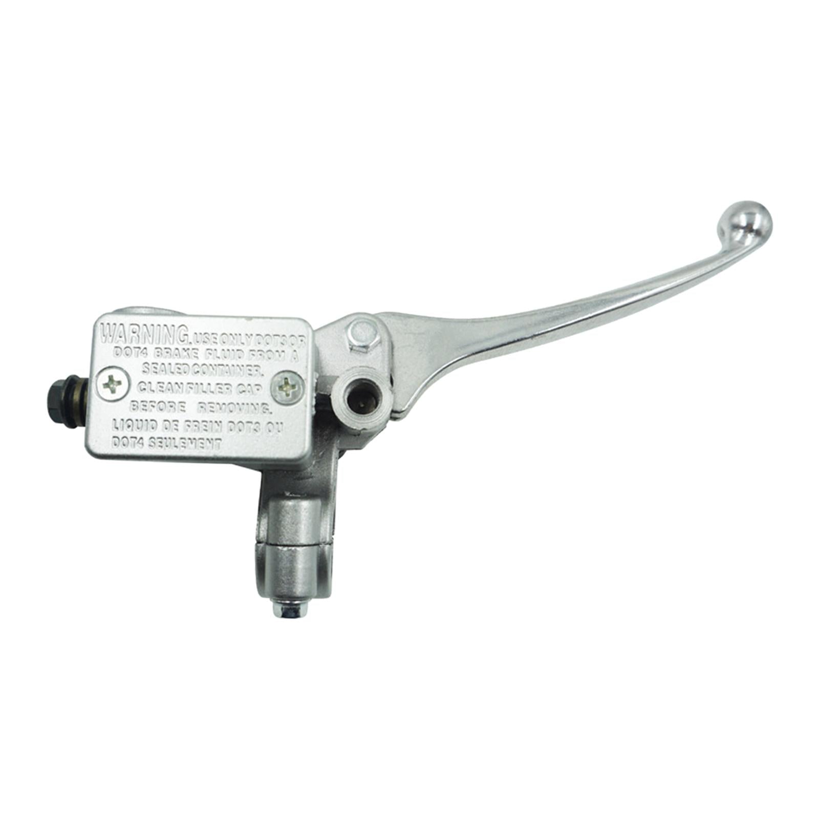 Brake Clutch Master Cylinder 7/8" for Honda CG150 Motorbike Accessories Silver