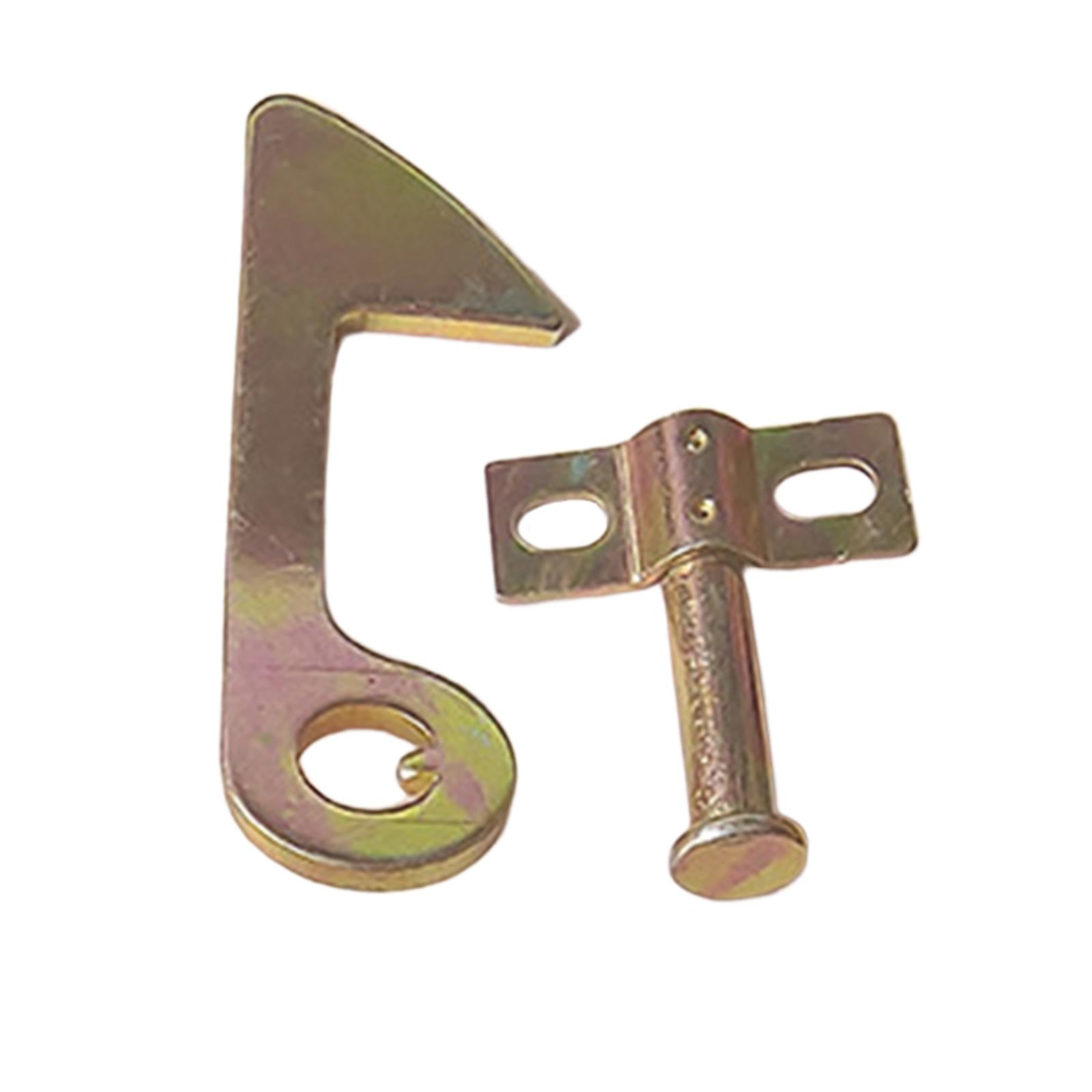 Motorcycle Rear Trunk Lock Replacement 2 Keys 4 Metal Hook Luggage Box Lock