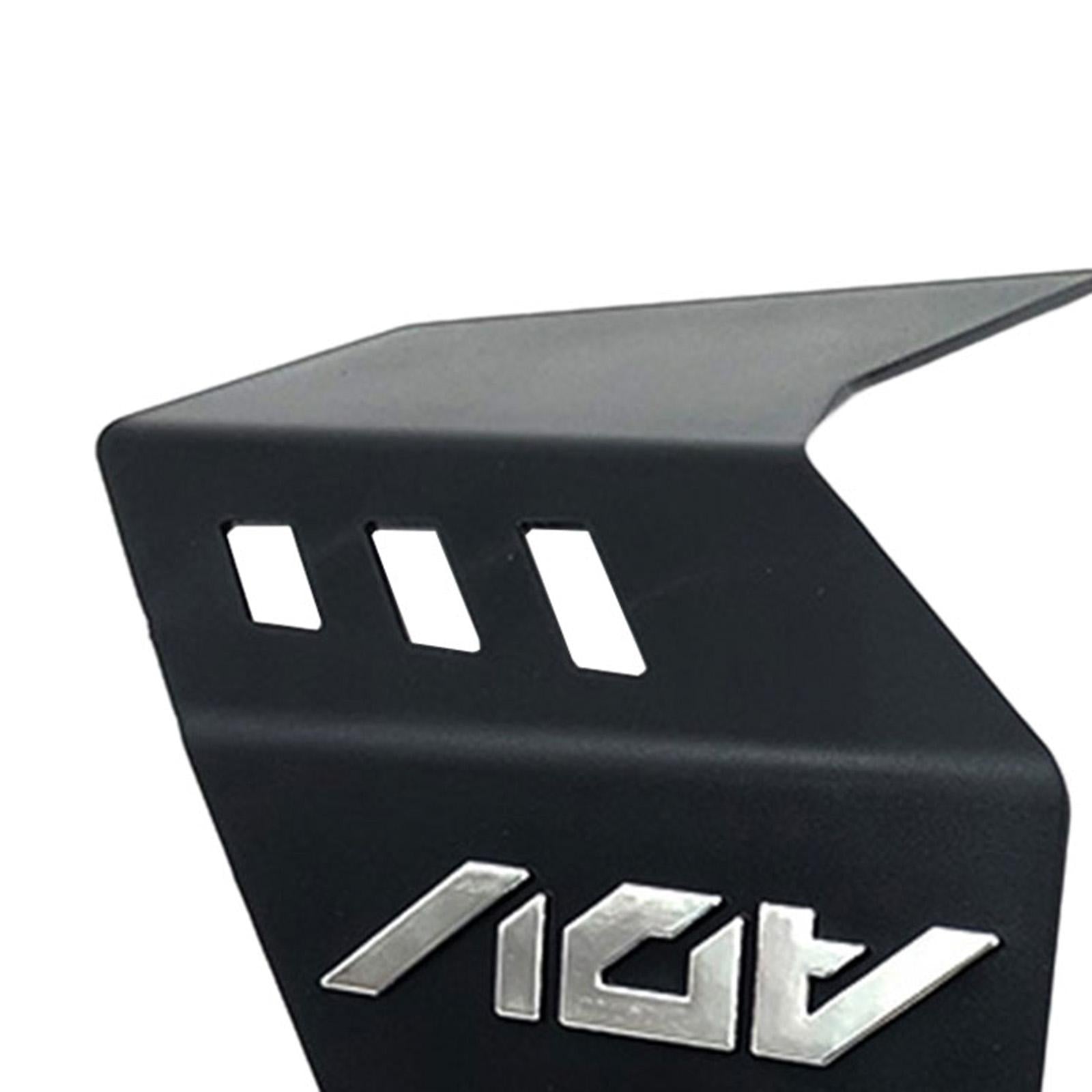 Aerodynamic Winglets ABS Wing Spoiler Parts Motorcycle for Honda Adv160 Black
