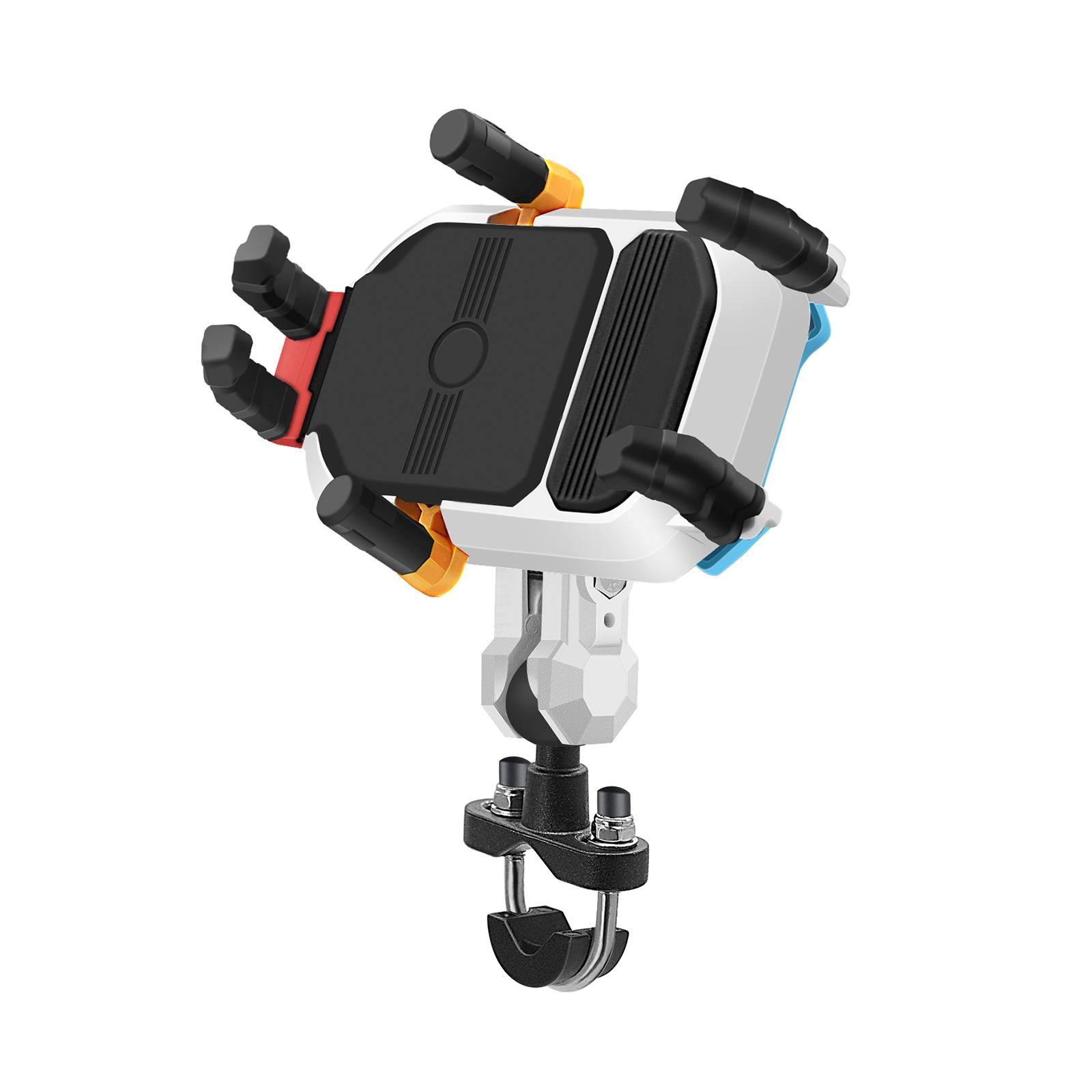 Motorcycle Phone Holder 360 Rotatable Quick Release Lazy Bracket