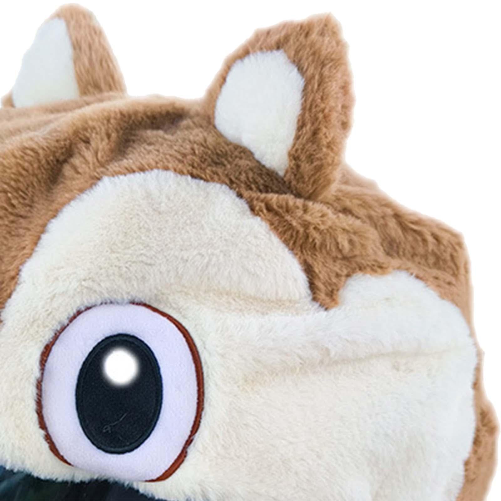 Motorcycle Helmet Cover Decor Plush Animal Helmet Covers Fun Rides and Gifts