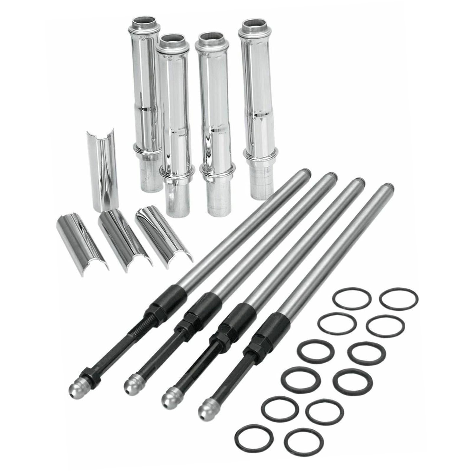 Adjustable Pushrod and Cover Kit 0928-0023 for Harley Davidson