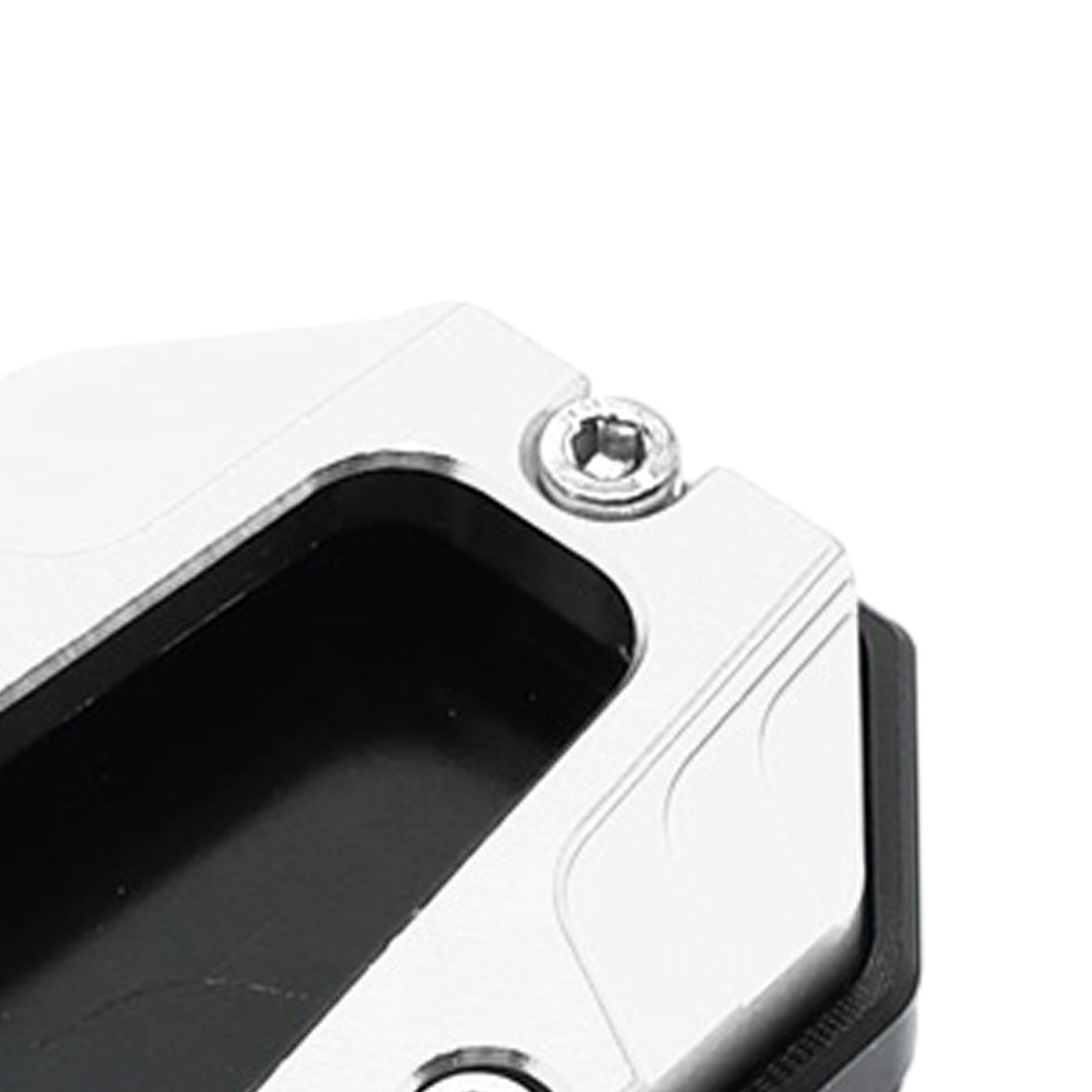 6xMotorcycle Kickstand Extender Pad Replacement Parts Side Stand Support Plate
