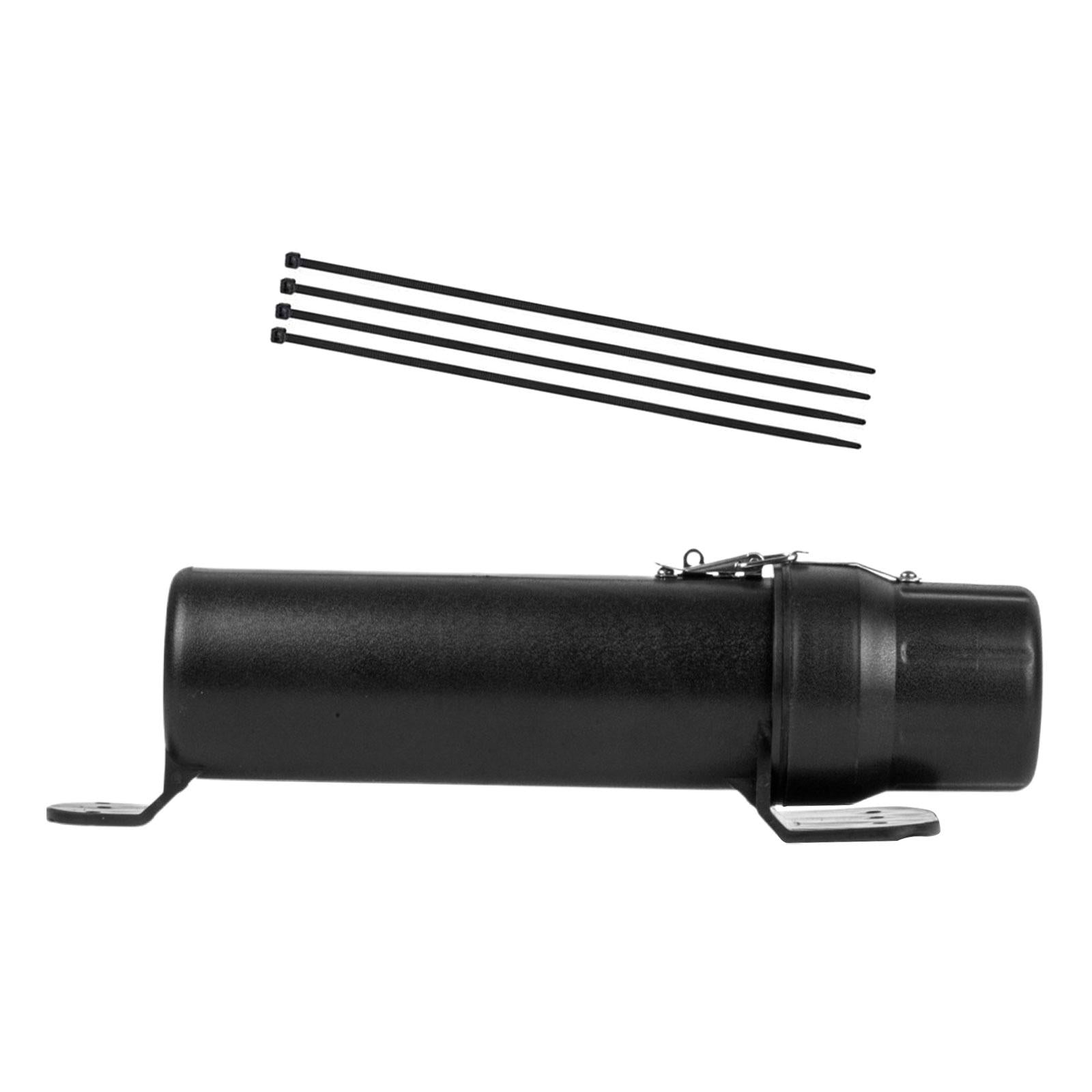 Motorcycle Tool Tube Easy to Install Motorcyclist Accessory Storage Canister M 3x straps