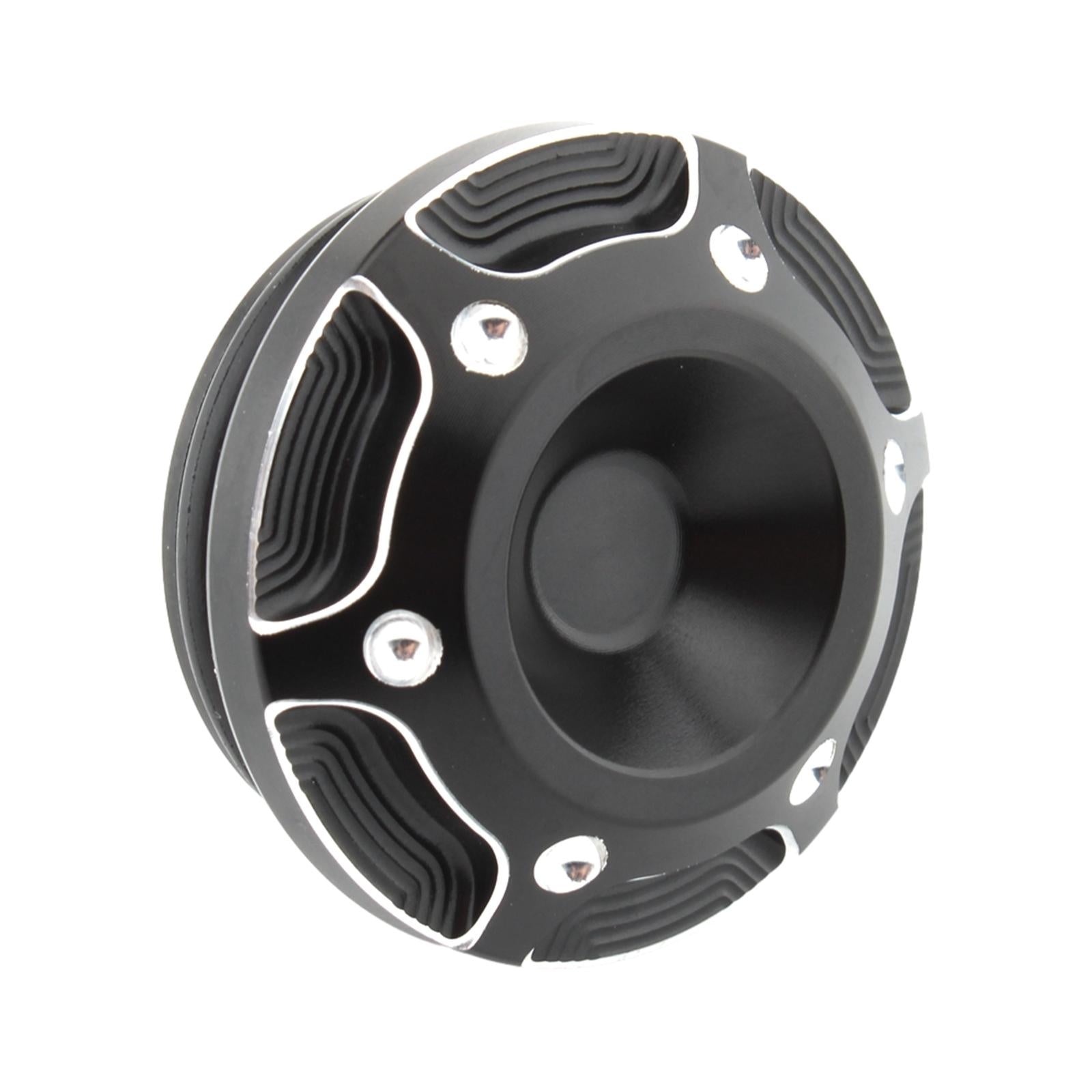Motorcycle Frame Hole Cover Cap Easy Installation 42mm for Harley x350 black white