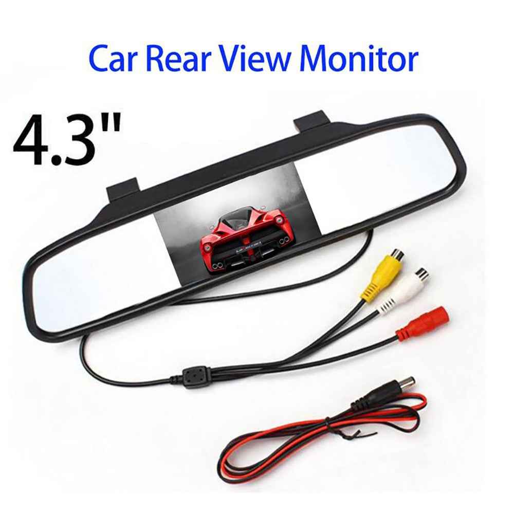 RG-201 4.3-inch LCD Video Display Car Rear View Monitor Parking and Reverse System