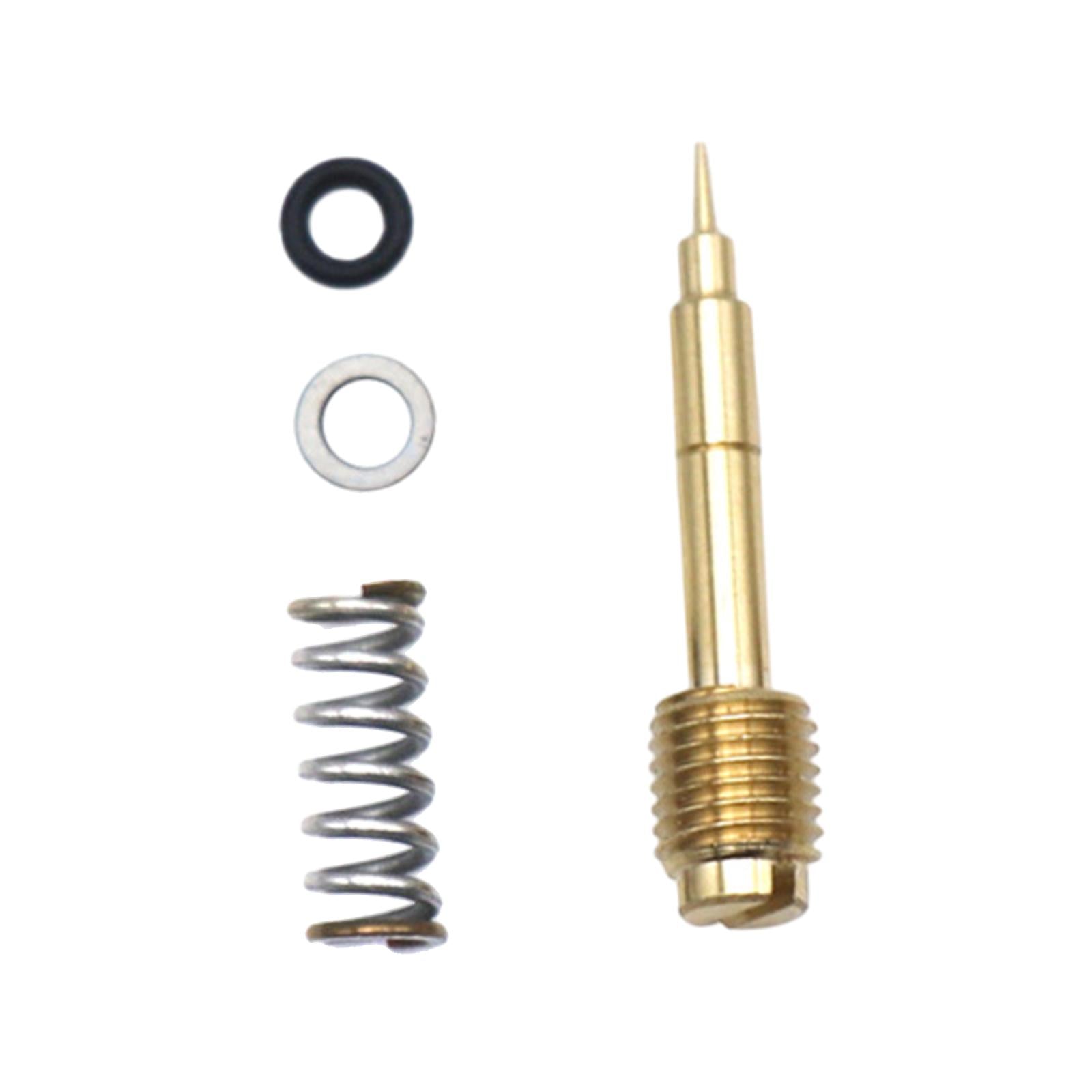 2xAir Fuel Mixture Screw Spare Parts Carb Kit for Keihin Cvk34/36/40 CV40 28mm