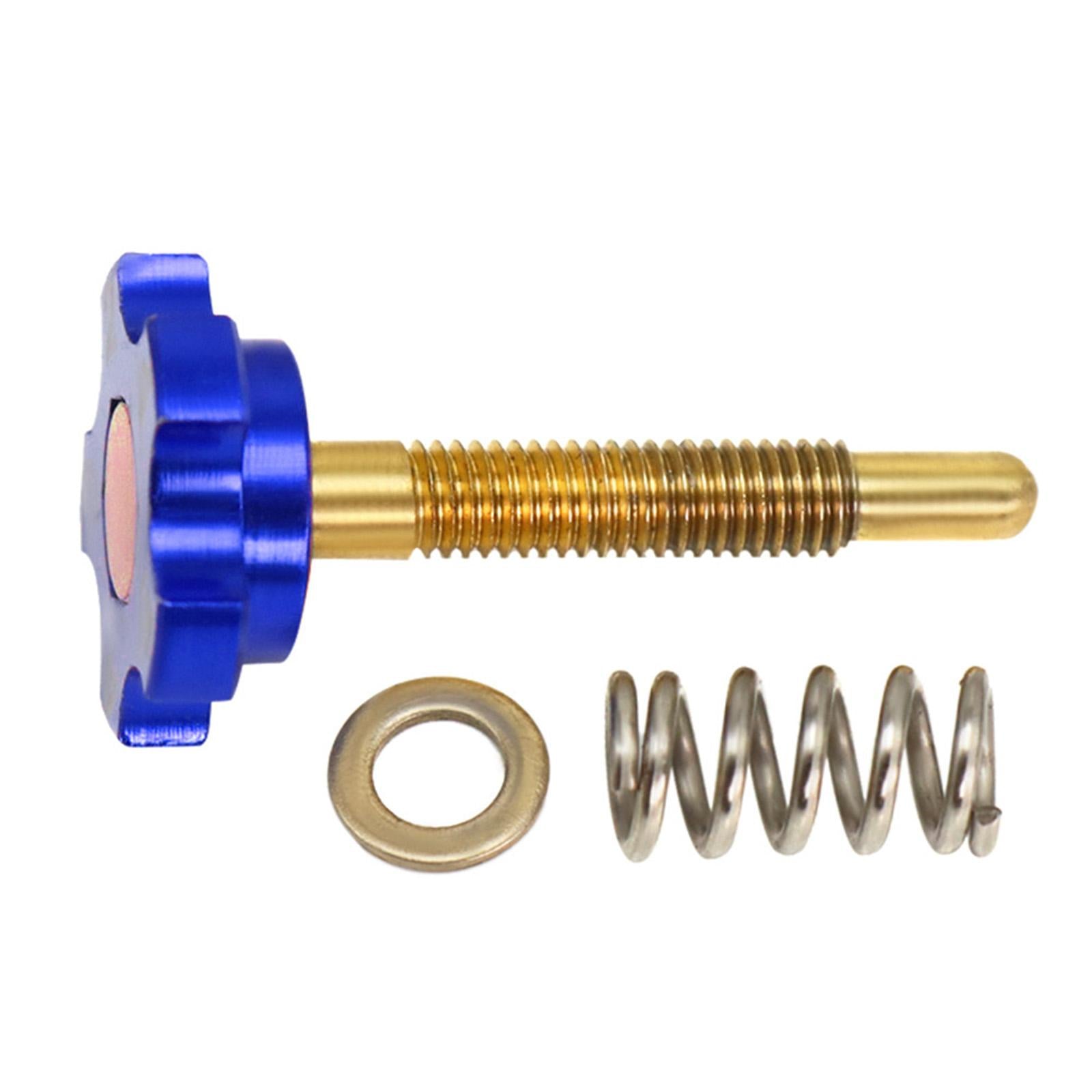 5xIdle Speed Screw Accessories Parts Adjustment Screw for PE24 KR150 PE26 Black