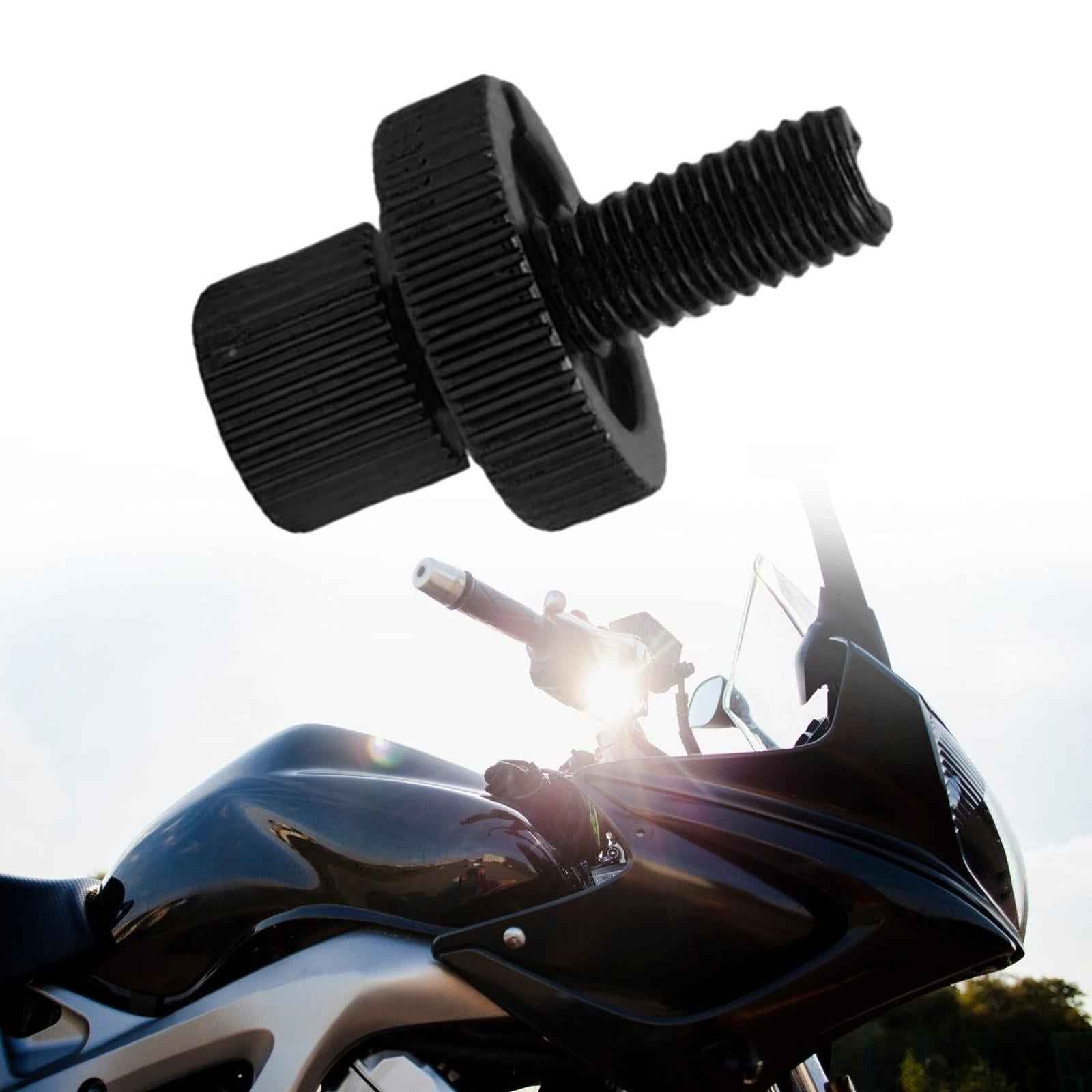 M10 Clutch Brake Cable Adjuster Screw Nut Bolt for Motorcycle Motocross Black
