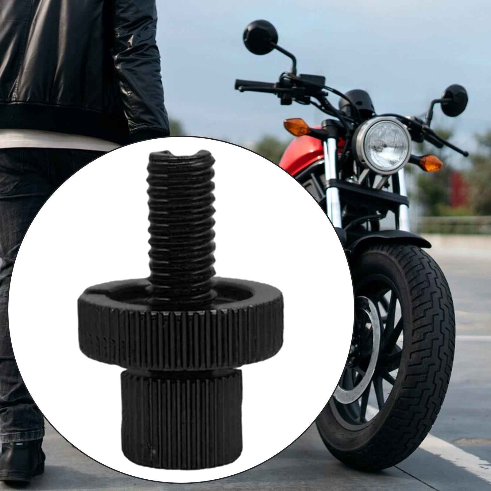 M10 Clutch Brake Cable Adjuster Screw Nut Bolt for Motorcycle Motocross Black
