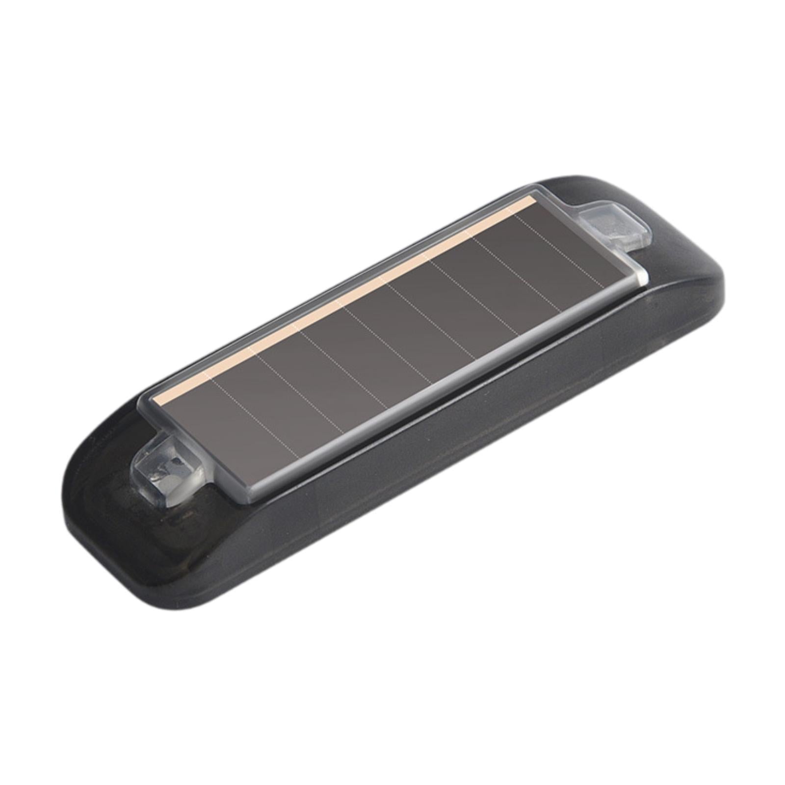 Mini Solar Emergency Strobe Light LED Warning Lamp for Bike Motorcycles Red Light