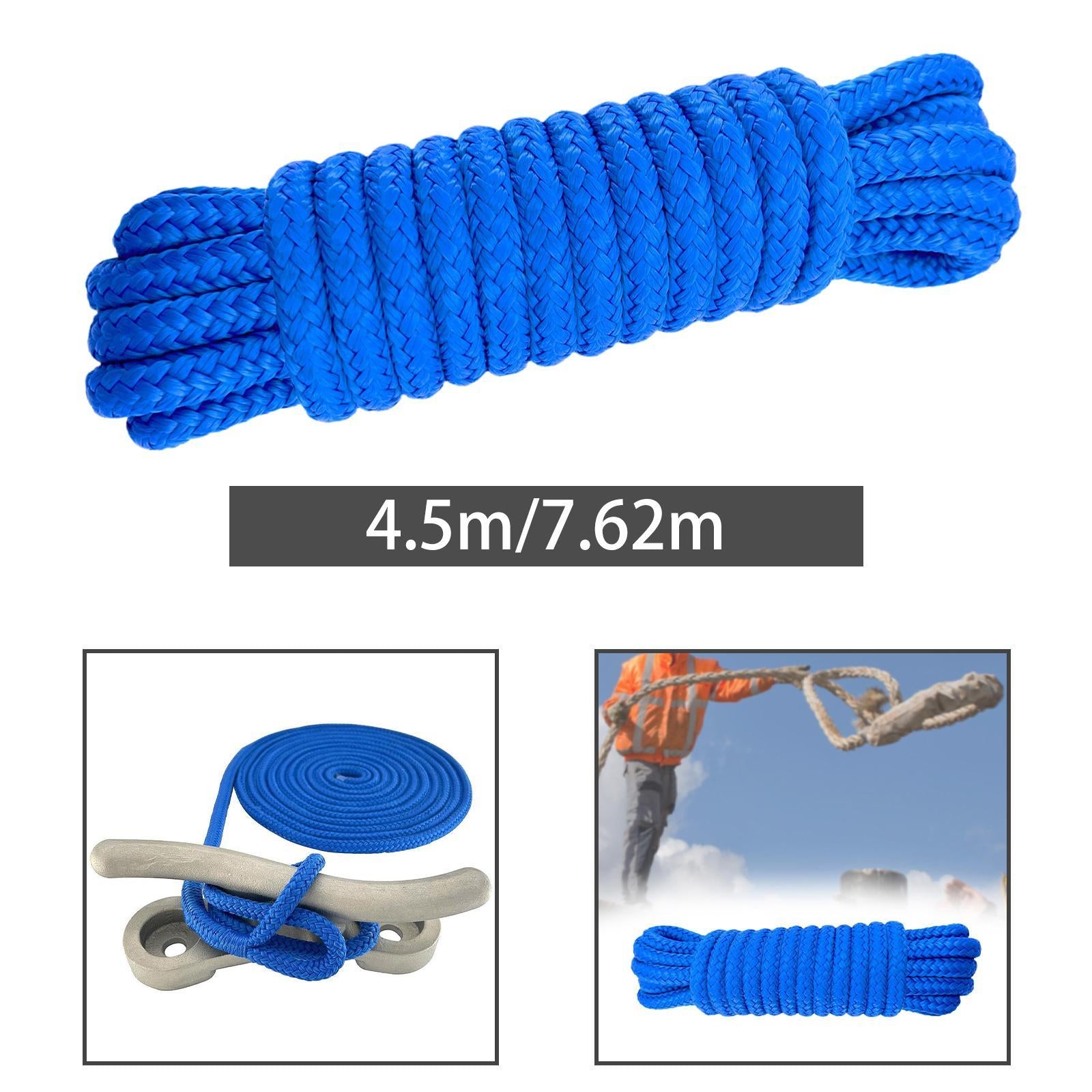 Boat Dock Rope Wear Resistant Premium Professional Practical Nylon Dock Line Length 4.5m