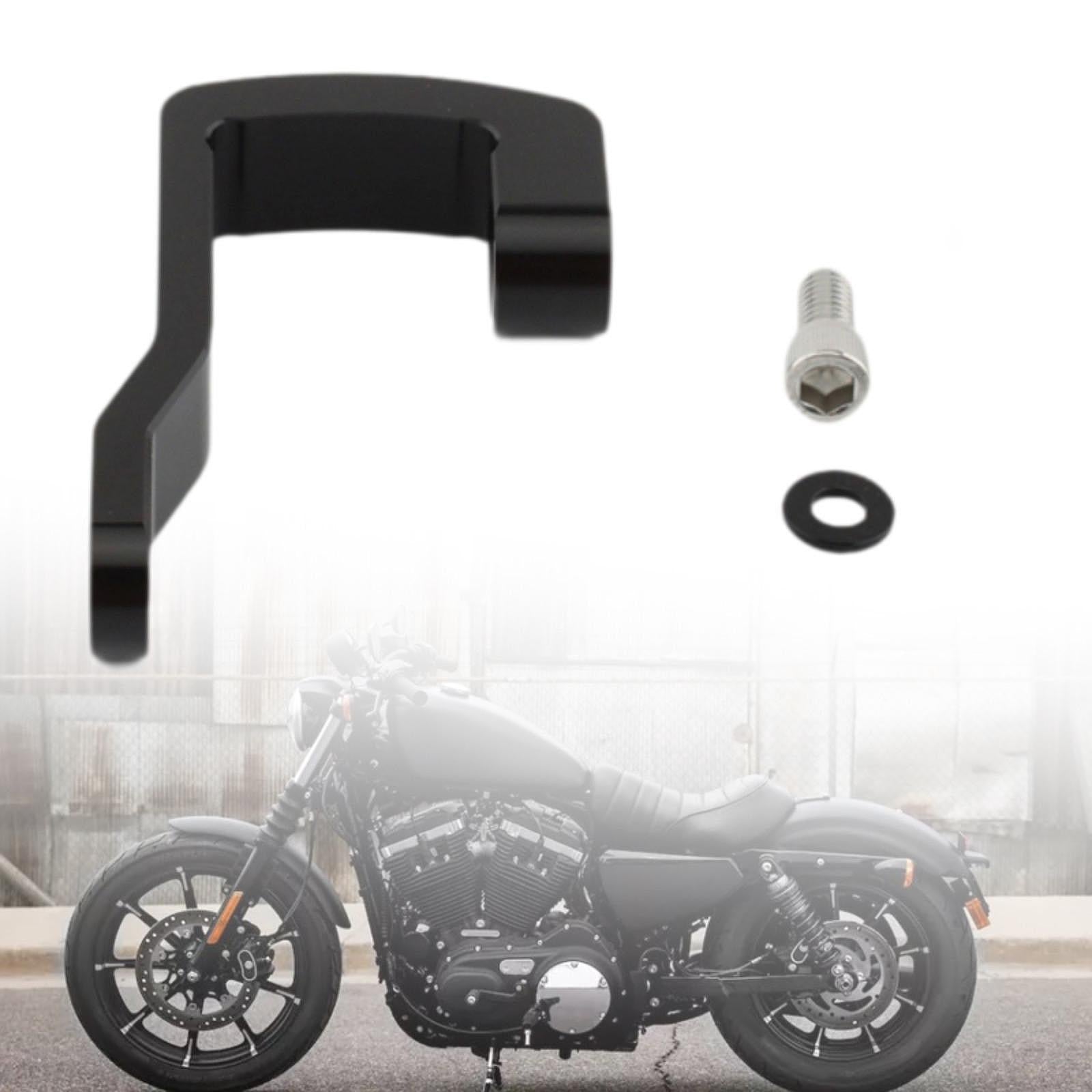 Headlight Bracket Mount for Harley 883 1200 XL48 2004 to 2020 black