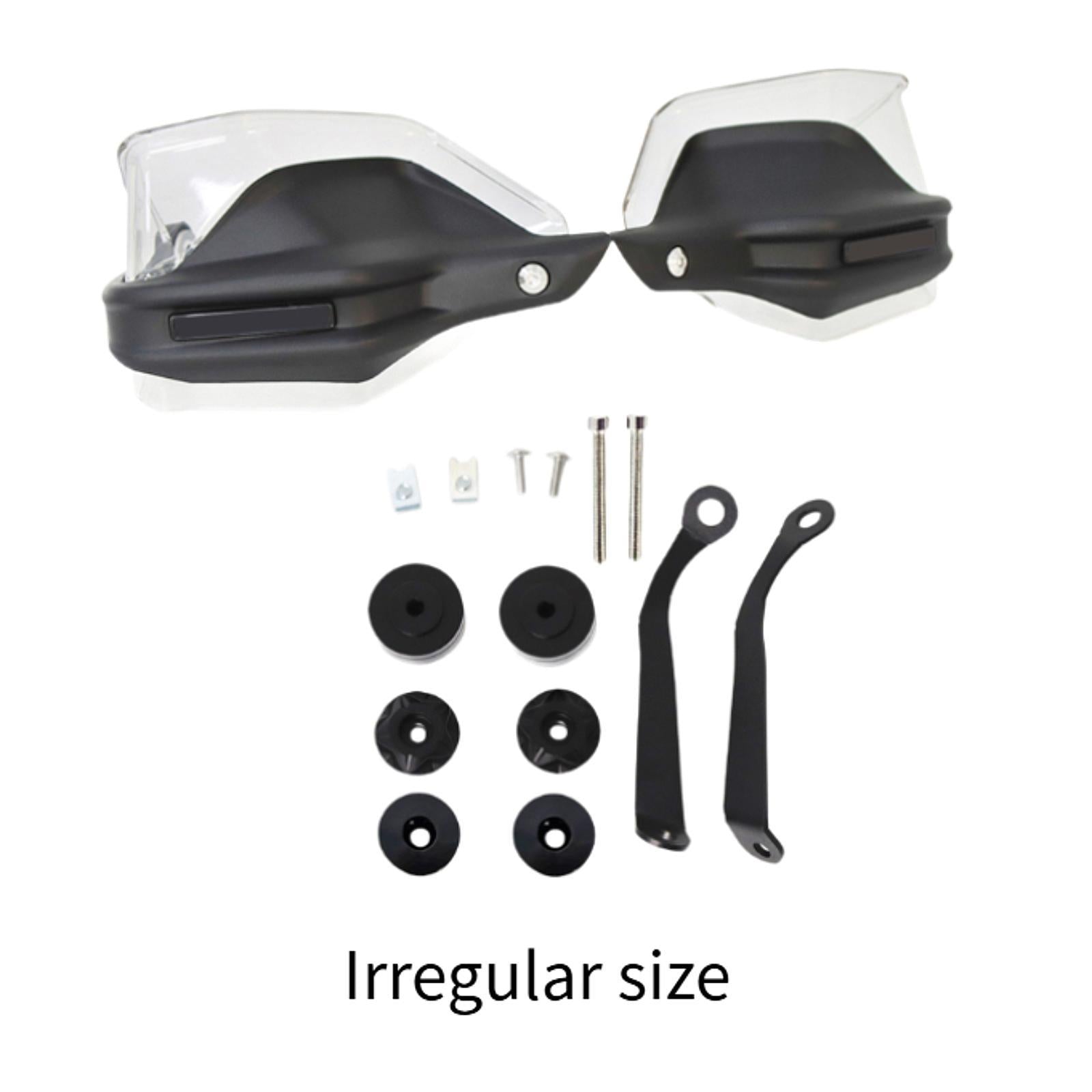 Motorcycle Handlebar Windshield Motorcycle Hand Protector for Motorbike Clear