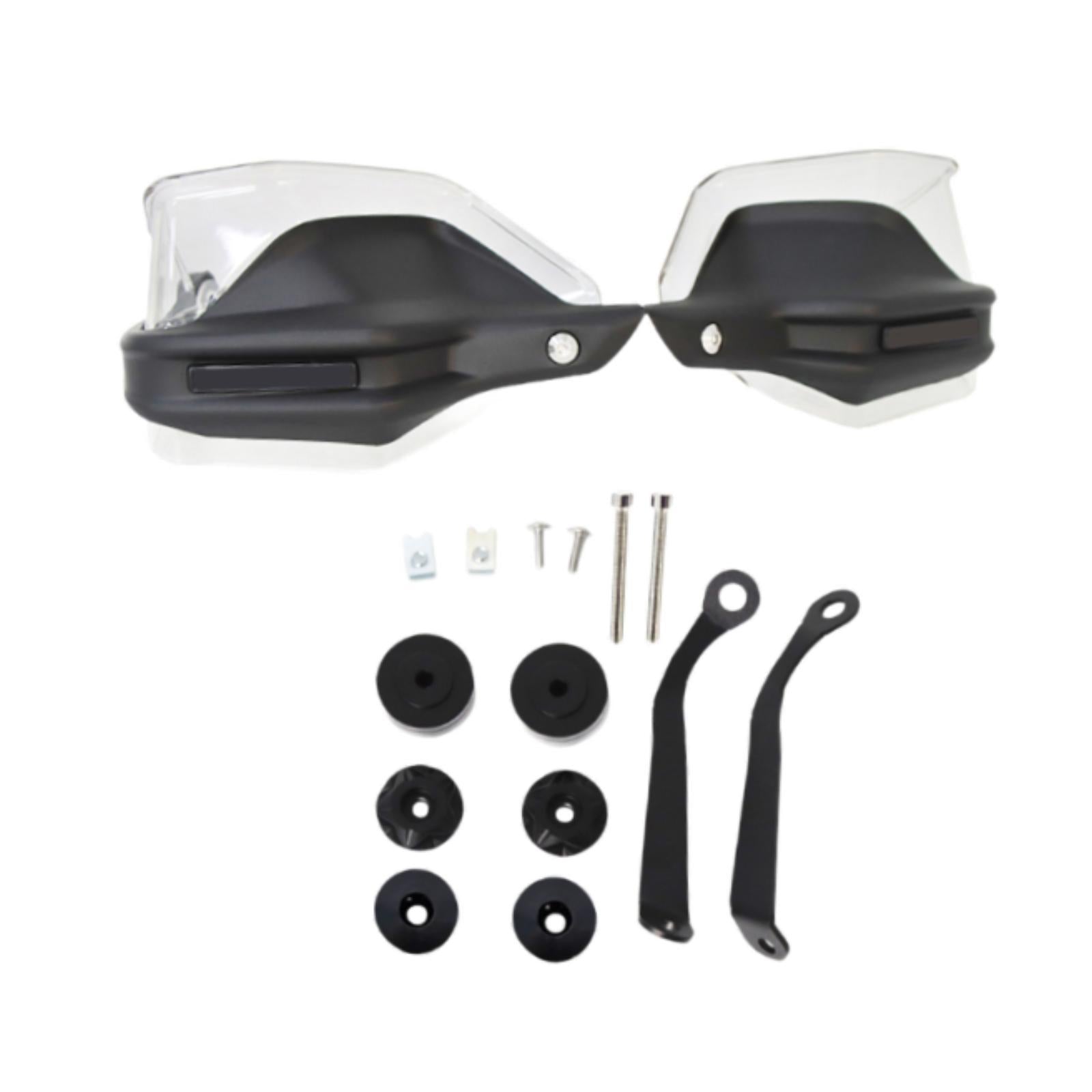 Motorcycle Handlebar Windshield Motorcycle Hand Protector for Motorbike Clear