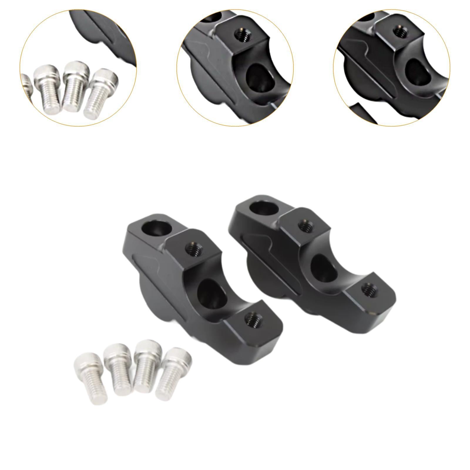 Motorcycle Handlebar Riser Handle Bar Riser Clamp for Motorcycle Parts