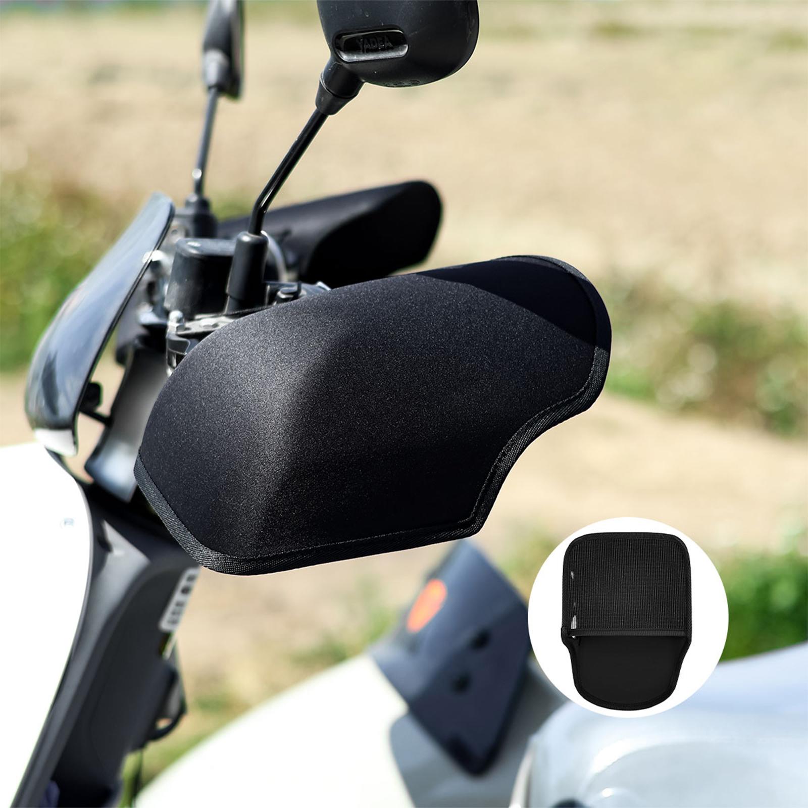 2 Pieces Motorcycle Handlebar Muffs User Friendly Accessories Replace Gloves