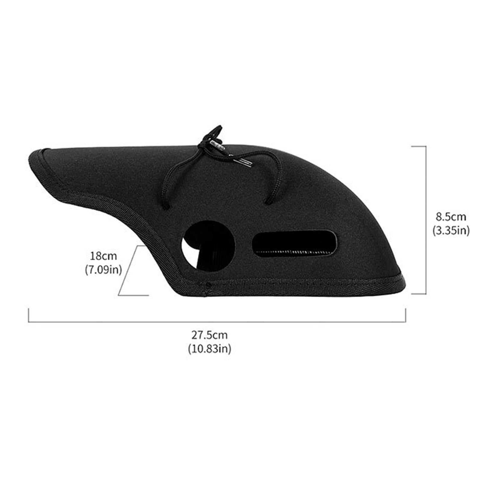 2 Pieces Motorcycle Handlebar Muffs User Friendly Accessories Replace Gloves