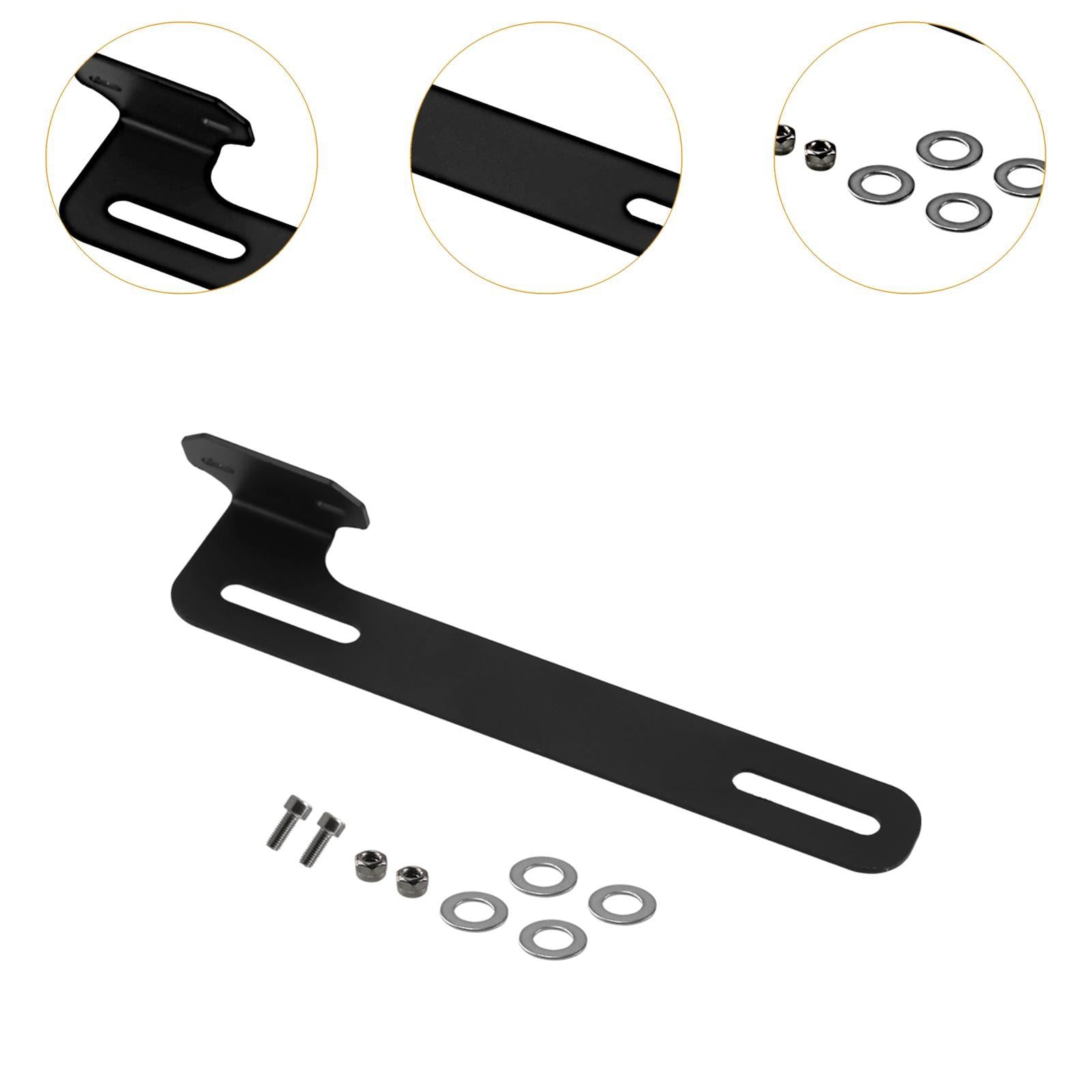 Motorcycle DVR cam Bracket Easy Installation Accessory Action Camera Holder Left Mount