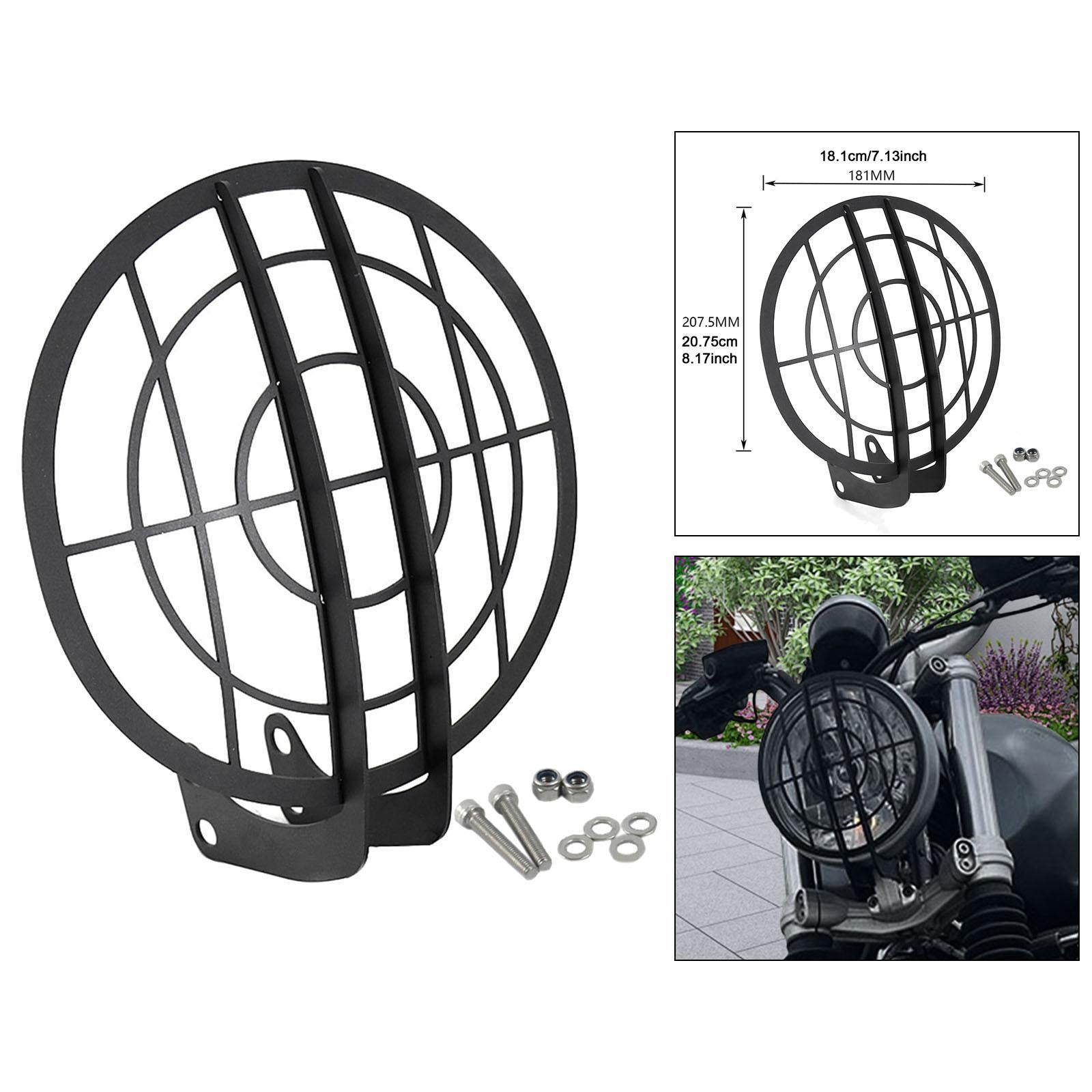 Motorcycle Headlight Grill Cover Sturdy Mask for BMW R Nine T 2013-2020
